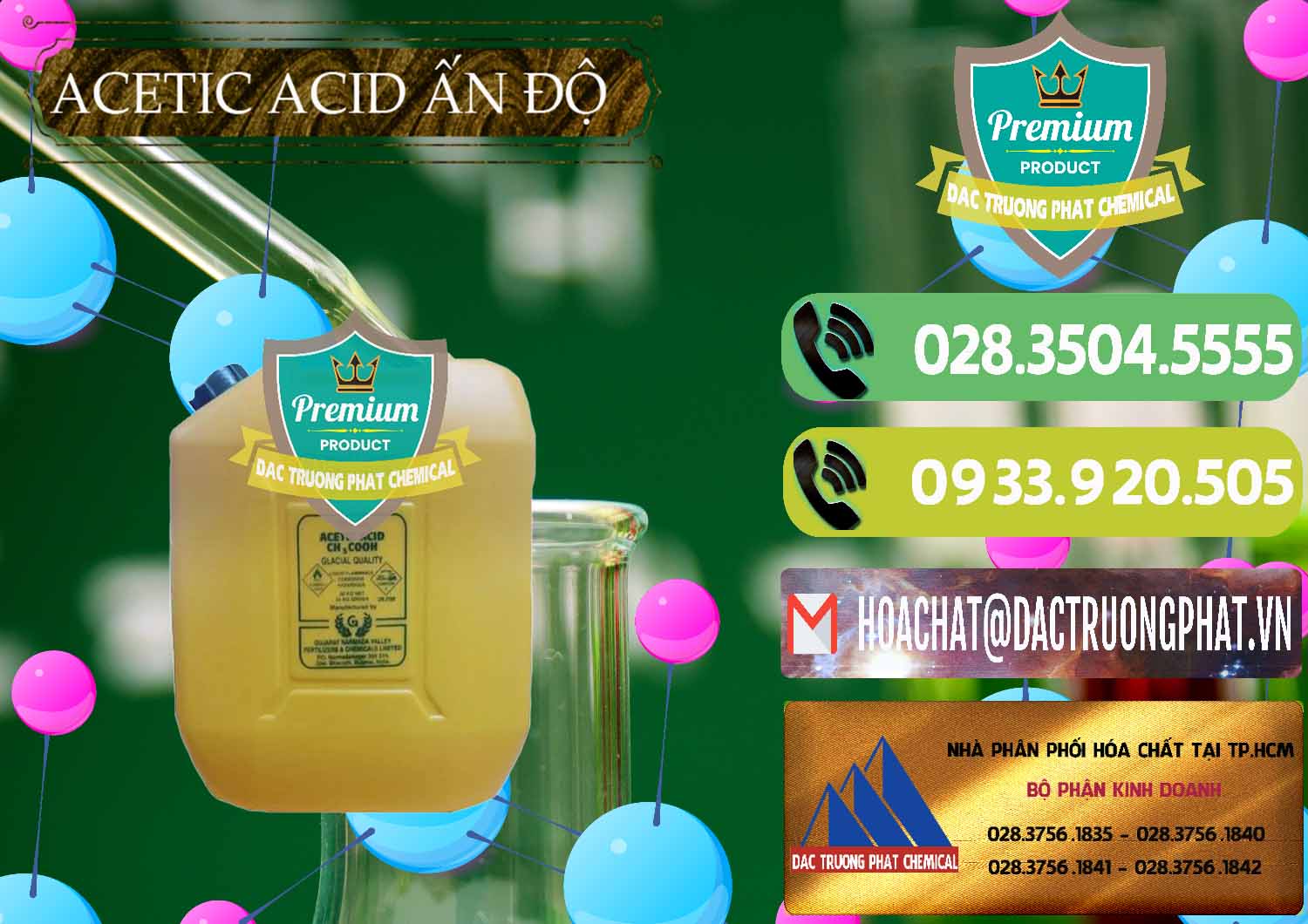 Nơi kinh doanh và bán Acetic Acid – Axit Acetic Ấn Độ India - 0359 - Công ty chuyên kinh doanh ( cung cấp ) hóa chất tại TP.HCM - hoachatmientay.vn