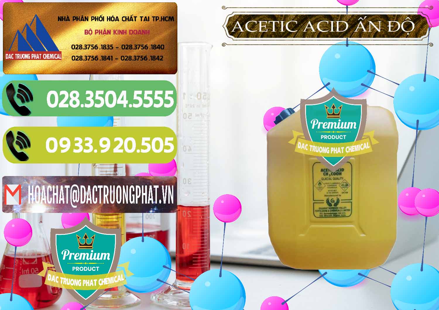Đơn vị bán - phân phối Acetic Acid – Axit Acetic Ấn Độ India - 0359 - Công ty nhập khẩu và cung cấp hóa chất tại TP.HCM - hoachatmientay.vn