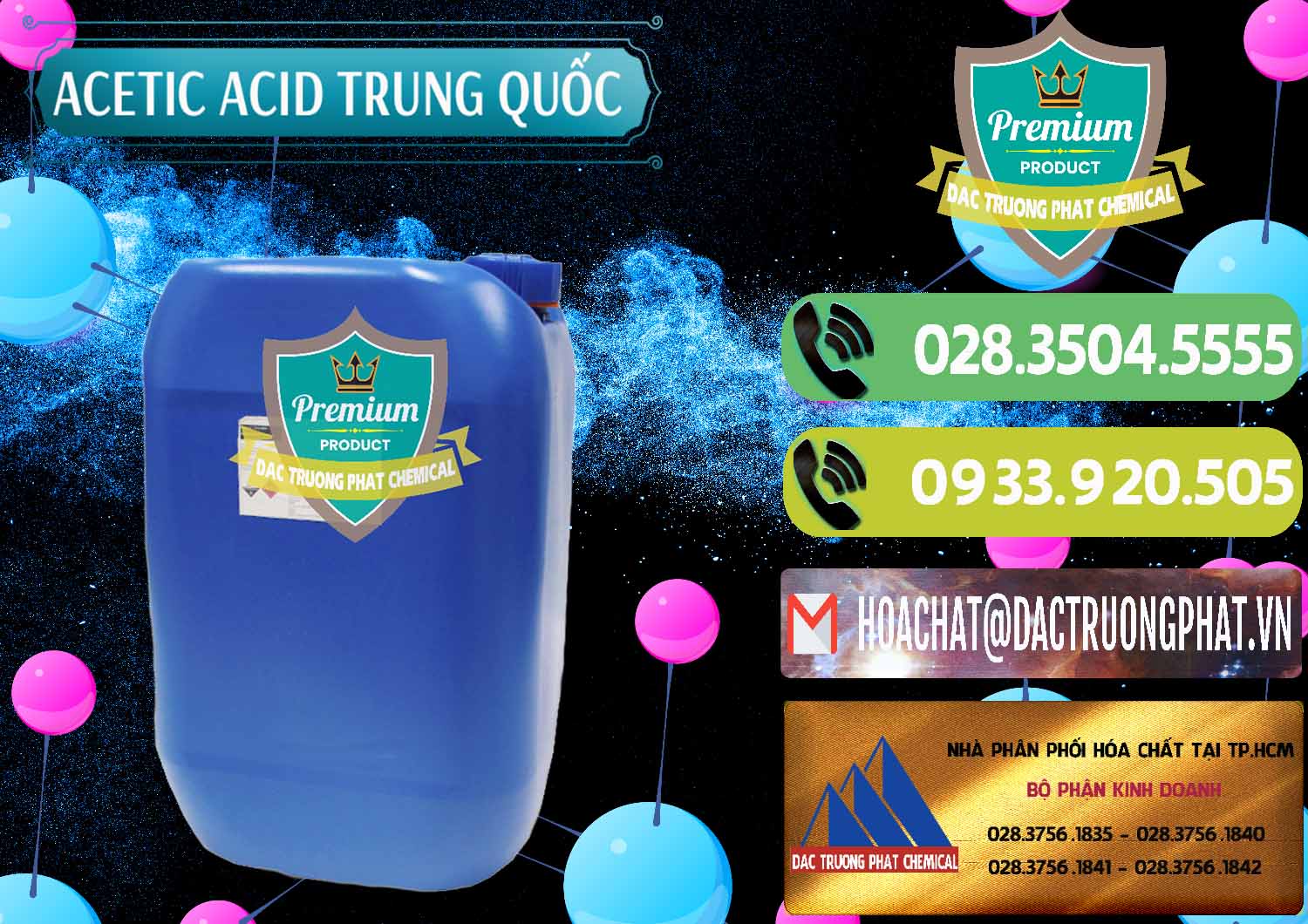 Chuyên bán _ phân phối Acetic Acid – Axit Acetic Trung Quốc China - 0358 - Nơi phân phối - nhập khẩu hóa chất tại TP.HCM - hoachatmientay.vn