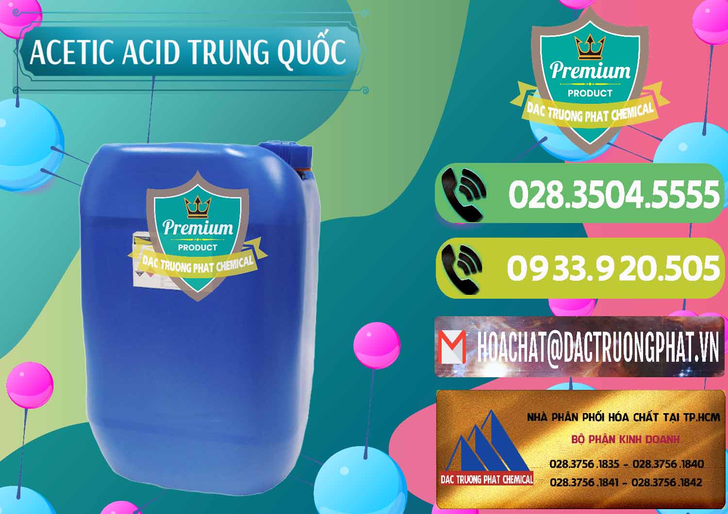 Cty bán và cung cấp Acetic Acid – Axit Acetic Trung Quốc China - 0358 - Công ty chuyên cung cấp - bán hóa chất tại TP.HCM - hoachatmientay.vn