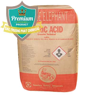 Đơn vị chuyên bán _ phân phối Acid Boric – Axit Boric H3BO3 Mỹ USA Three Elephant® - 0005 - Nơi chuyên cung cấp _ kinh doanh hóa chất tại TP.HCM - hoachatmientay.vn