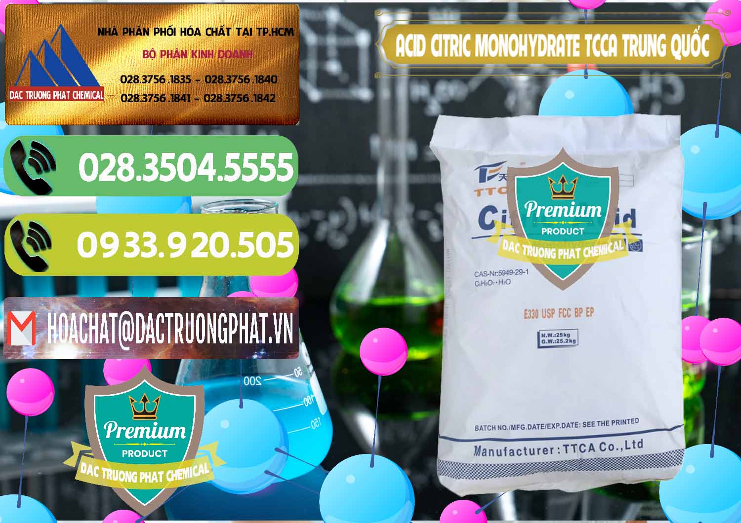 Công ty cung cấp và bán Acid Citric - Axit Citric Monohydrate TCCA Trung Quốc China - 0441 - Công ty phân phối ( cung ứng ) hóa chất tại TP.HCM - hoachatmientay.vn