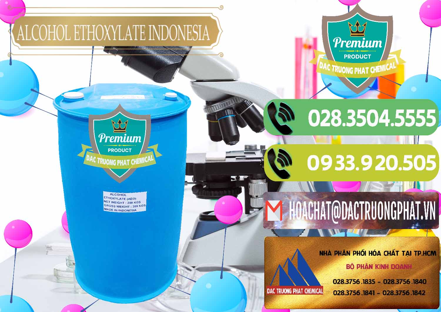 Công ty cung cấp _ bán Alcohol Ethoxylate Indonesia - 0308 - Nơi cung ứng ( phân phối ) hóa chất tại TP.HCM - hoachatmientay.vn
