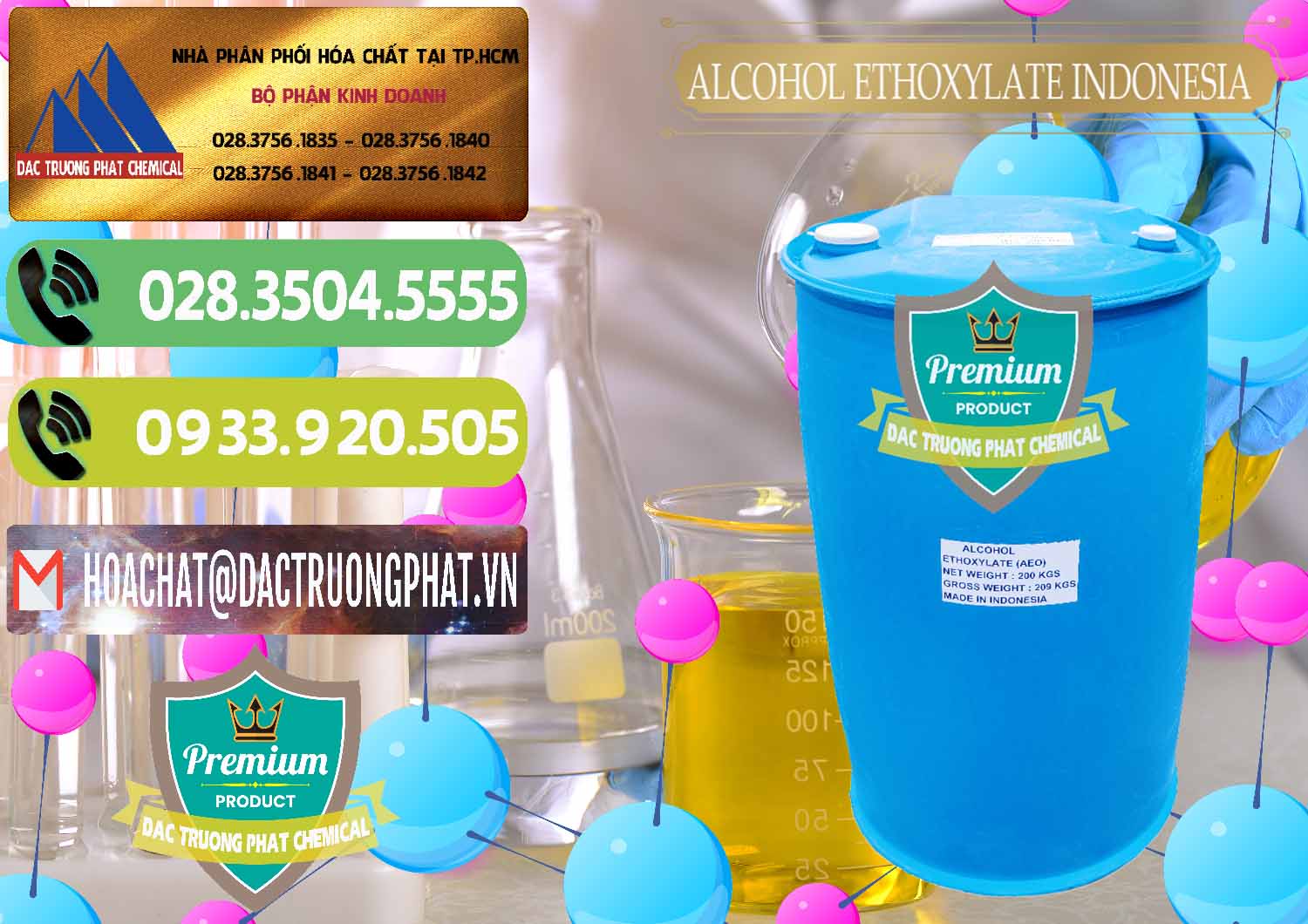 Đơn vị chuyên cung ứng - bán Alcohol Ethoxylate Indonesia - 0308 - Đơn vị chuyên cung cấp & kinh doanh hóa chất tại TP.HCM - hoachatmientay.vn