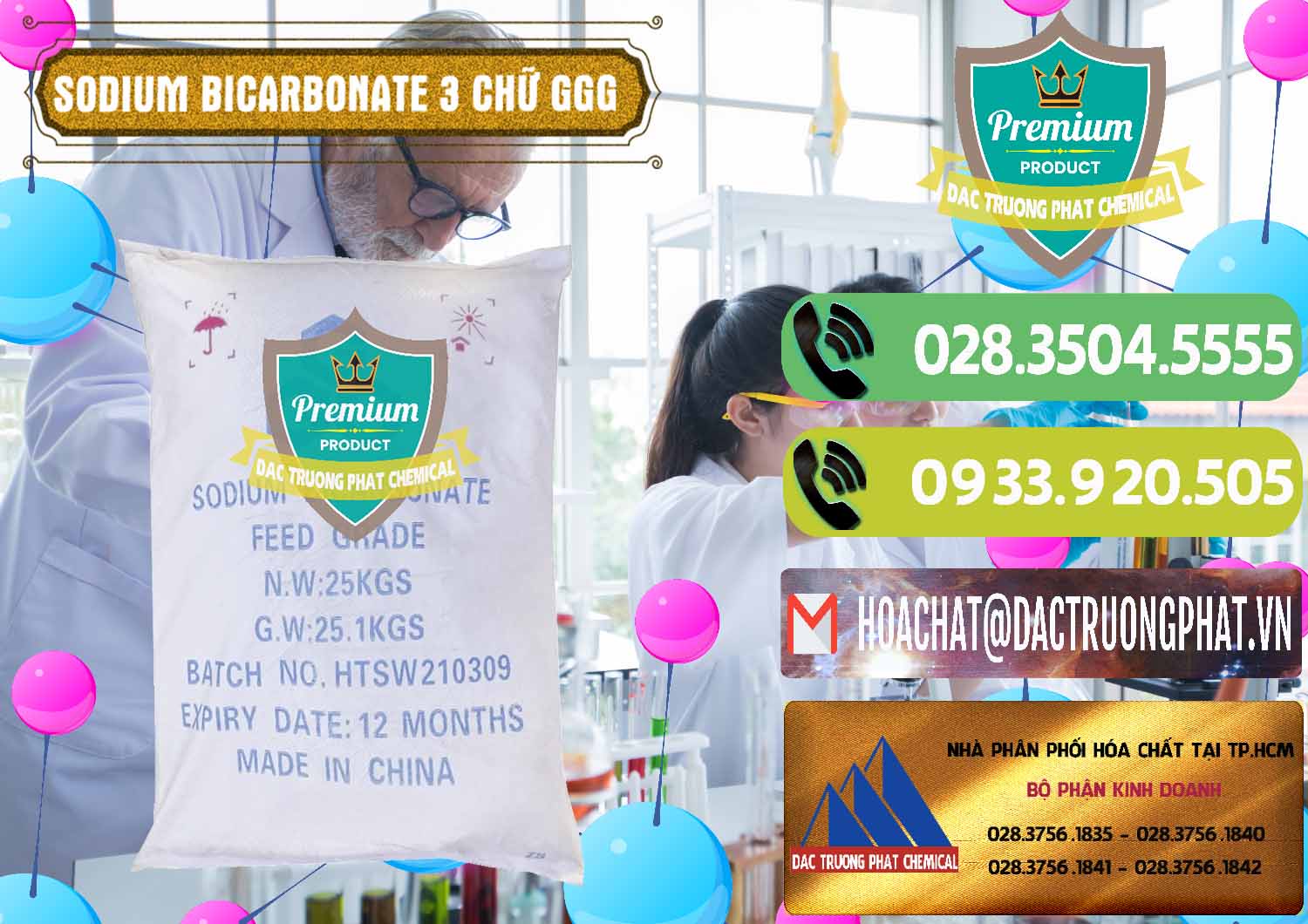 Phân phối _ bán Sodium Bicarbonate – Bicar NaHCO3 Food Grade 3 Chữ GGG Trung Quốc China - 0259 - Công ty phân phối _ cung cấp hóa chất tại TP.HCM - hoachatmientay.vn