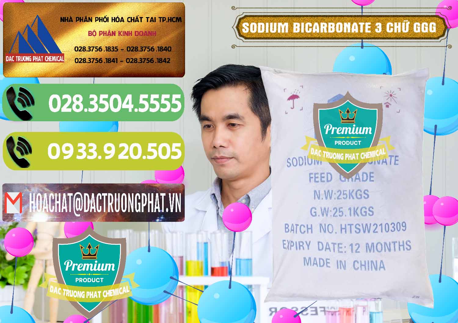 Chuyên phân phối và bán Sodium Bicarbonate – Bicar NaHCO3 Food Grade 3 Chữ GGG Trung Quốc China - 0259 - Công ty cung cấp ( kinh doanh ) hóa chất tại TP.HCM - hoachatmientay.vn