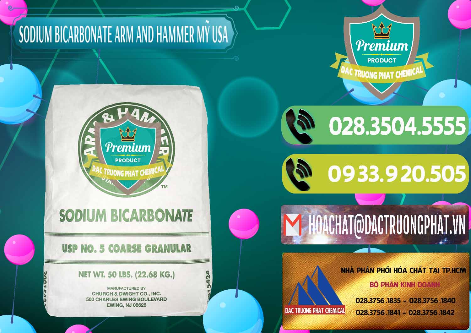 Công ty kinh doanh & bán Sodium Bicarbonate – Bicar NaHCO3 Food Grade Arm And Hammer Mỹ USA - 0255 - Công ty bán ( cung cấp ) hóa chất tại TP.HCM - hoachatmientay.vn