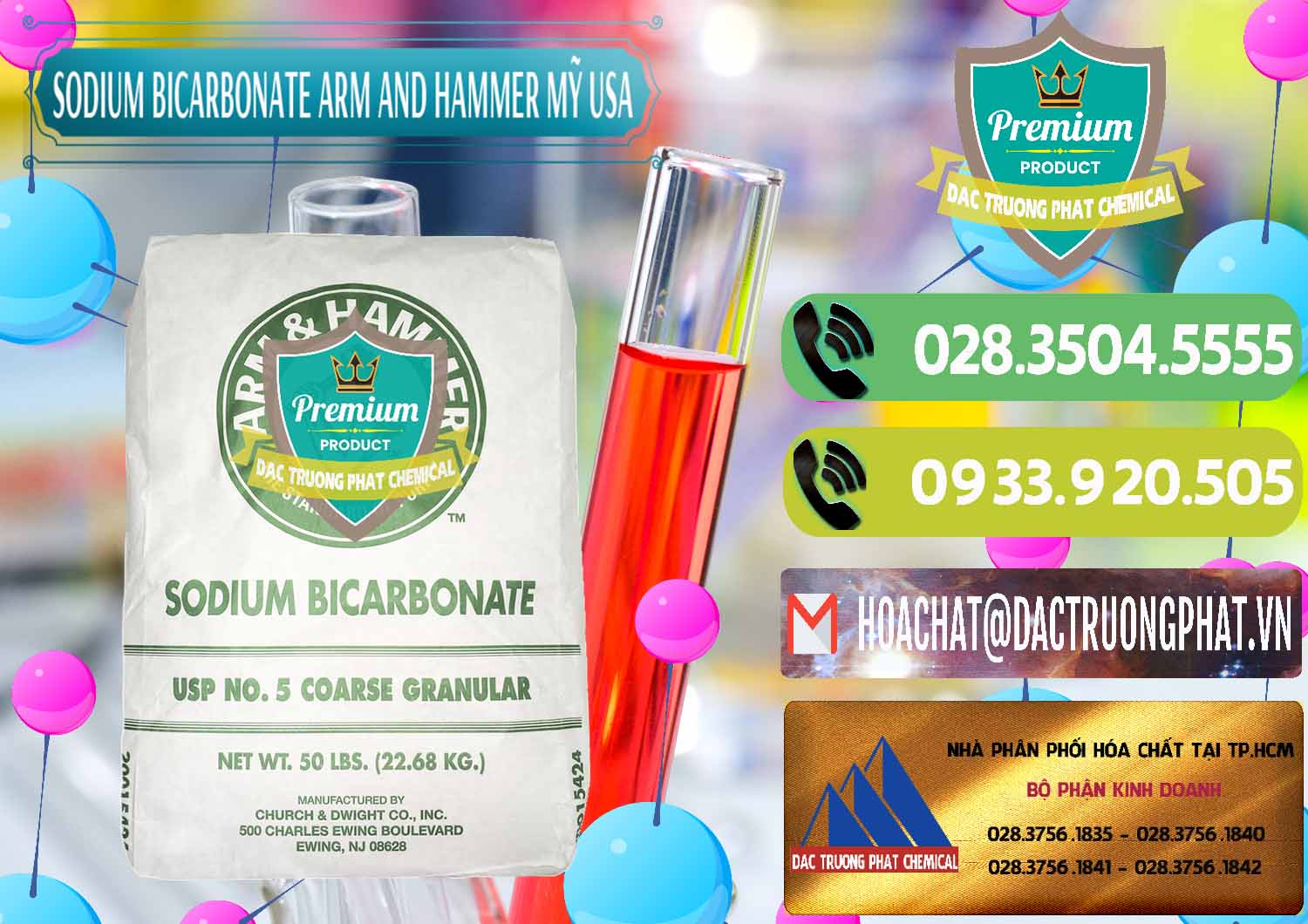 Cung ứng - bán Sodium Bicarbonate – Bicar NaHCO3 Food Grade Arm And Hammer Mỹ USA - 0255 - Nhà phân phối _ cung cấp hóa chất tại TP.HCM - hoachatmientay.vn