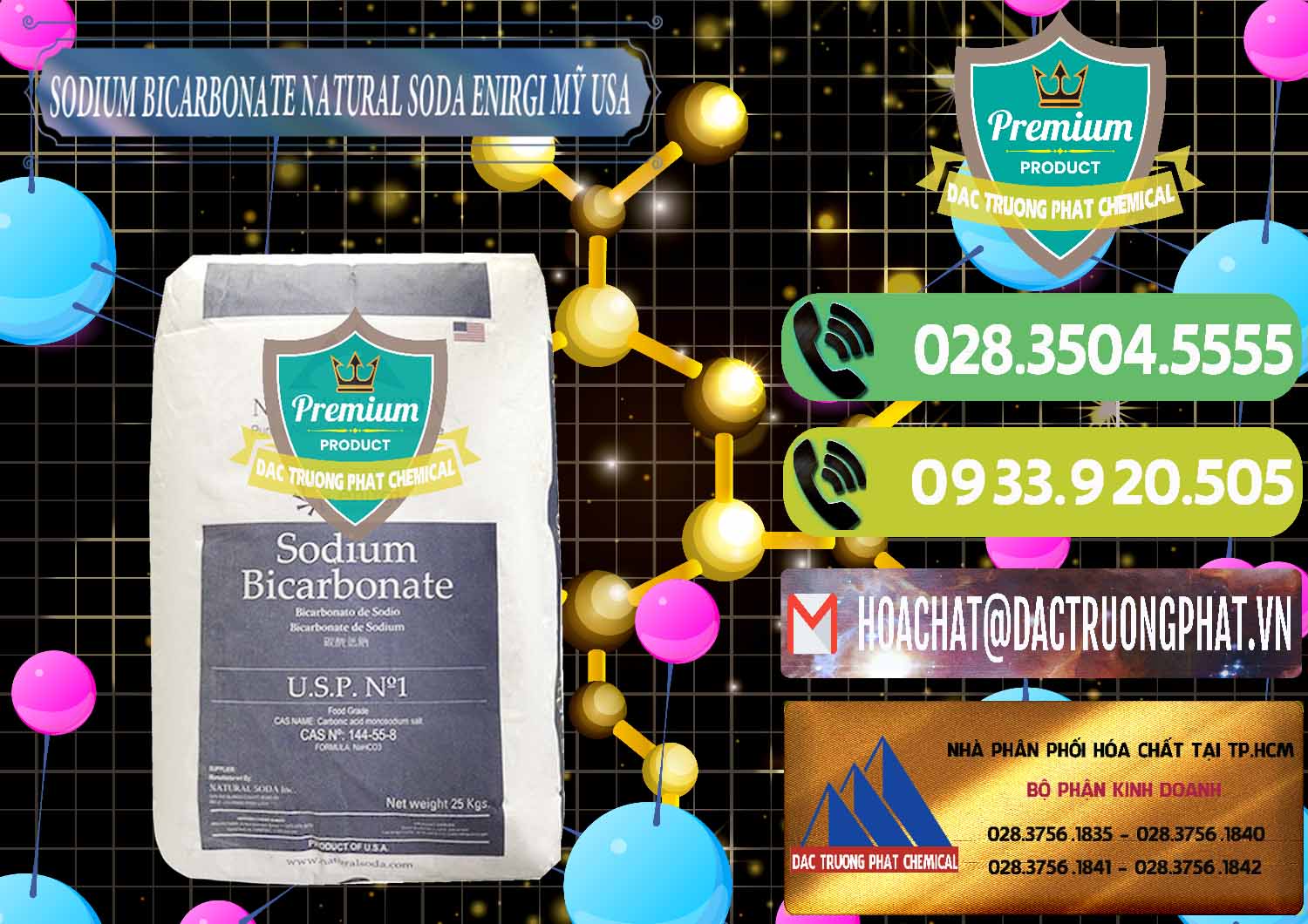 Cty cung cấp - bán Sodium Bicarbonate – Bicar NaHCO3 Food Grade Natural Soda Enirgi Mỹ USA - 0257 - Công ty nhập khẩu _ phân phối hóa chất tại TP.HCM - hoachatmientay.vn