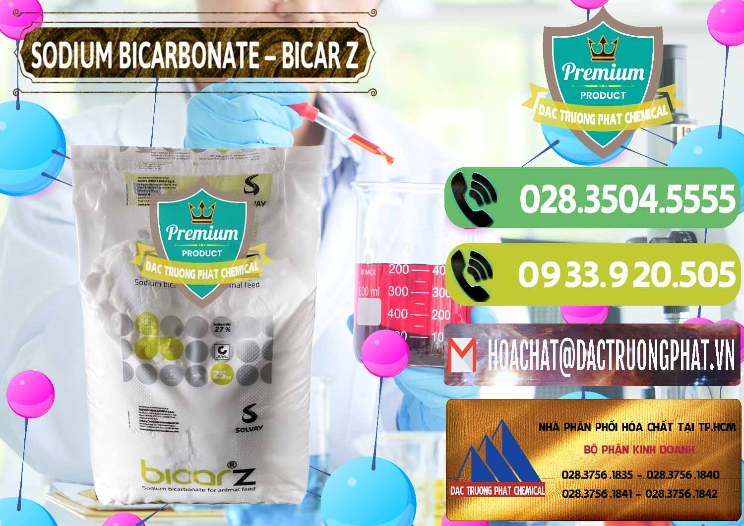 Đơn vị chuyên nhập khẩu - bán Sodium Bicarbonate – NaHCO3 Bicar Z Ý Italy Solvay - 0139 - Công ty chuyên bán ( cung cấp ) hóa chất tại TP.HCM - hoachatmientay.vn