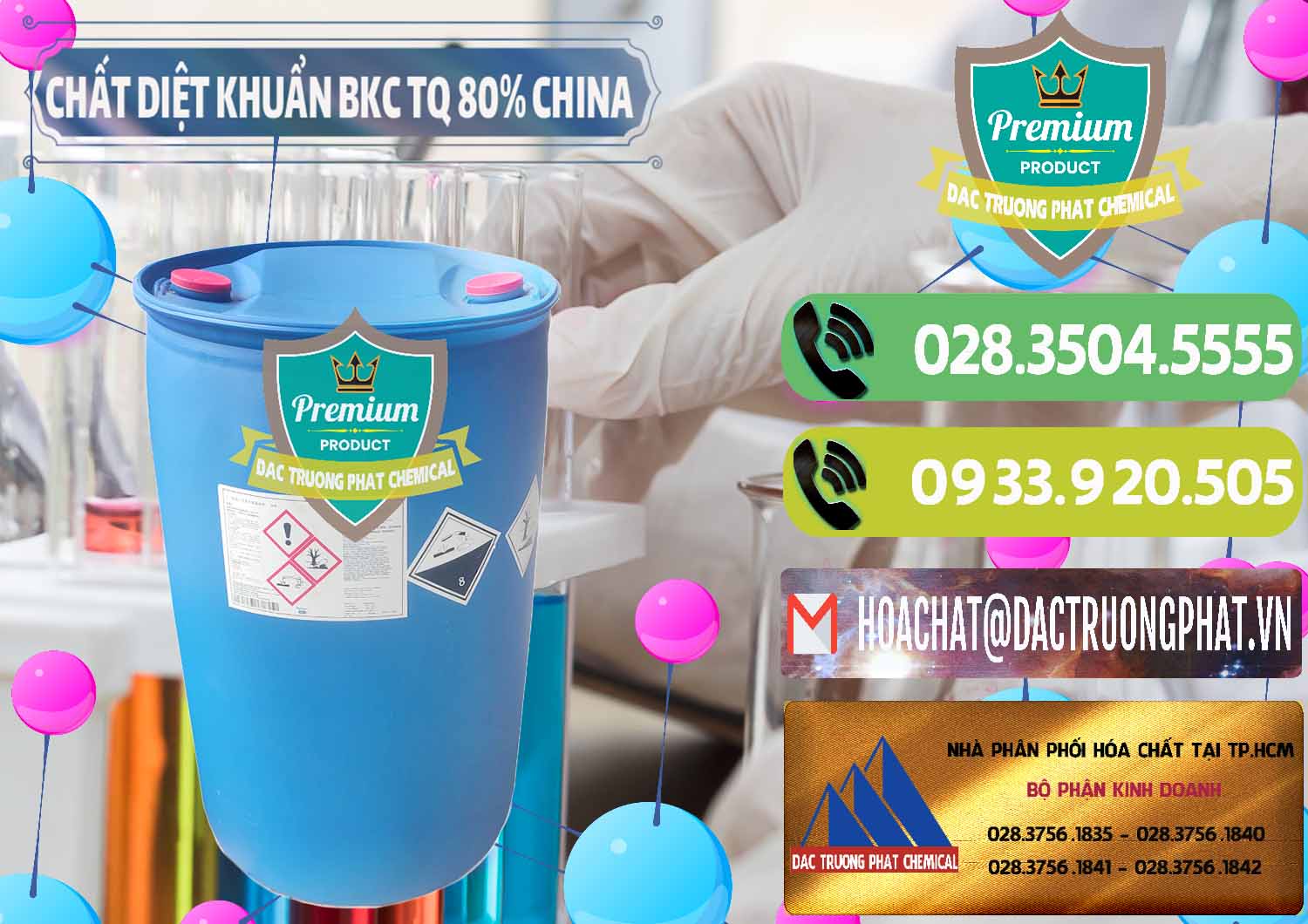 Công ty chuyên cung cấp và bán BKC - Benzalkonium Chloride 80% Trung Quốc China - 0310 - Chuyên kinh doanh _ cung cấp hóa chất tại TP.HCM - hoachatmientay.vn