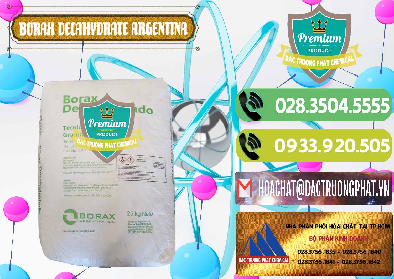Nhà nhập khẩu - bán Borax Decahydrate Argentina - 0446 - Nhà phân phối và nhập khẩu hóa chất tại TP.HCM - hoachatmientay.vn