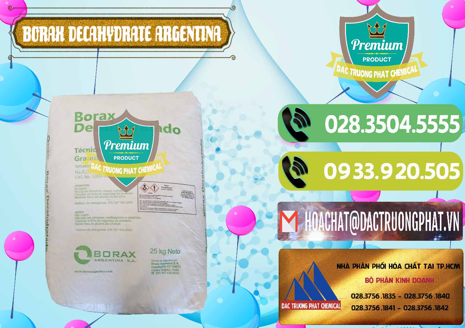 Công ty bán và cung ứng Borax Decahydrate Argentina - 0446 - Công ty cung cấp & nhập khẩu hóa chất tại TP.HCM - hoachatmientay.vn