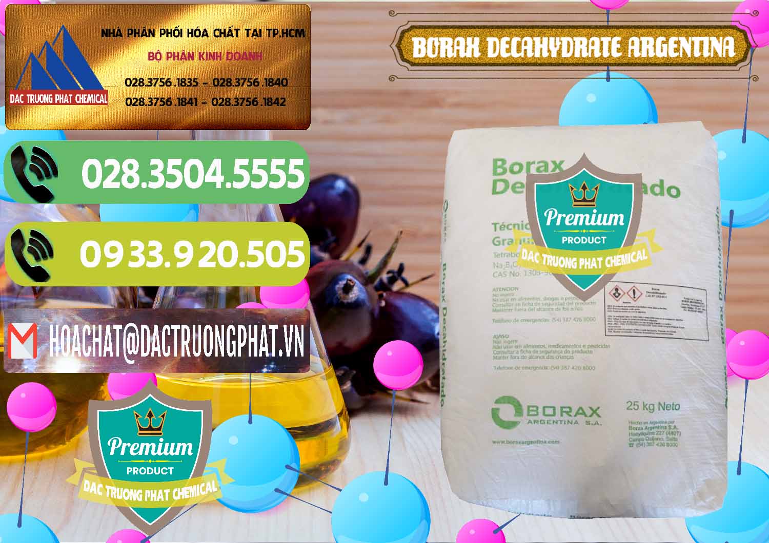 Nhà phân phối _ bán Borax Decahydrate Argentina - 0446 - Chuyên cung ứng ( phân phối ) hóa chất tại TP.HCM - hoachatmientay.vn