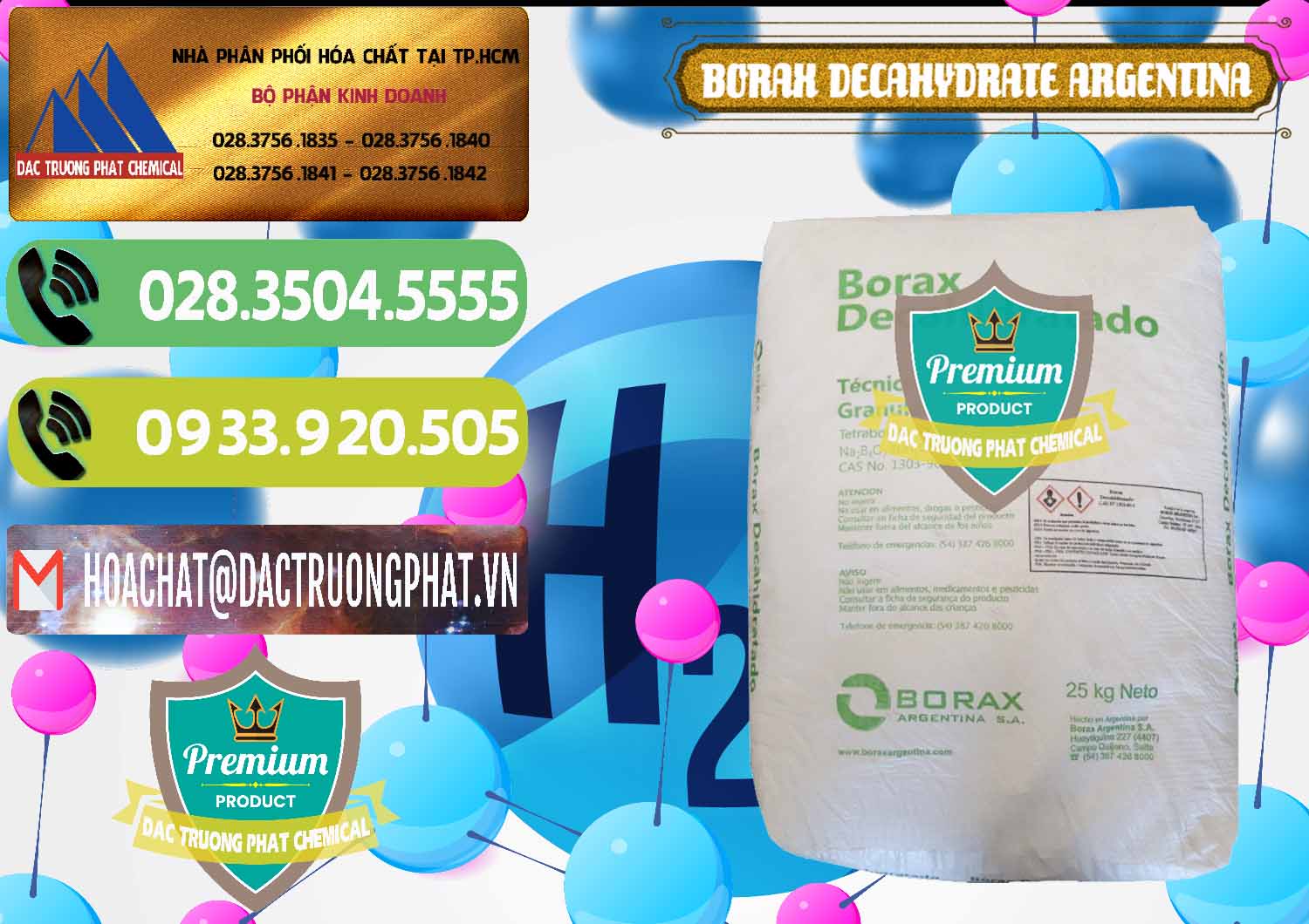 Nhập khẩu - bán Borax Decahydrate Argentina - 0446 - Cty chuyên cung cấp và bán hóa chất tại TP.HCM - hoachatmientay.vn