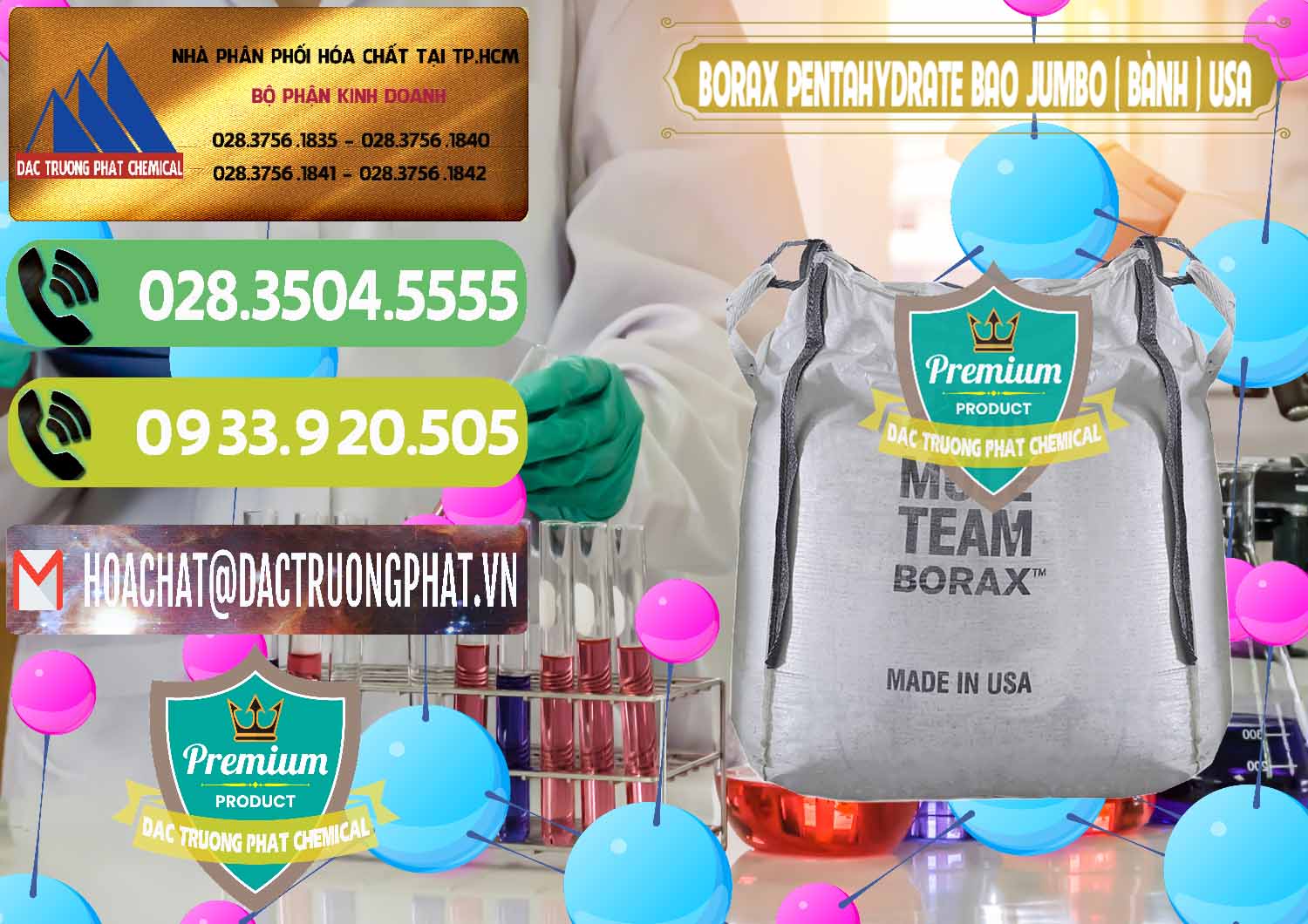 Đơn vị phân phối và bán Borax Pentahydrate Bao Jumbo ( Bành ) Mule 20 Team Mỹ Usa - 0278 - Nhà cung cấp _ bán hóa chất tại TP.HCM - hoachatmientay.vn
