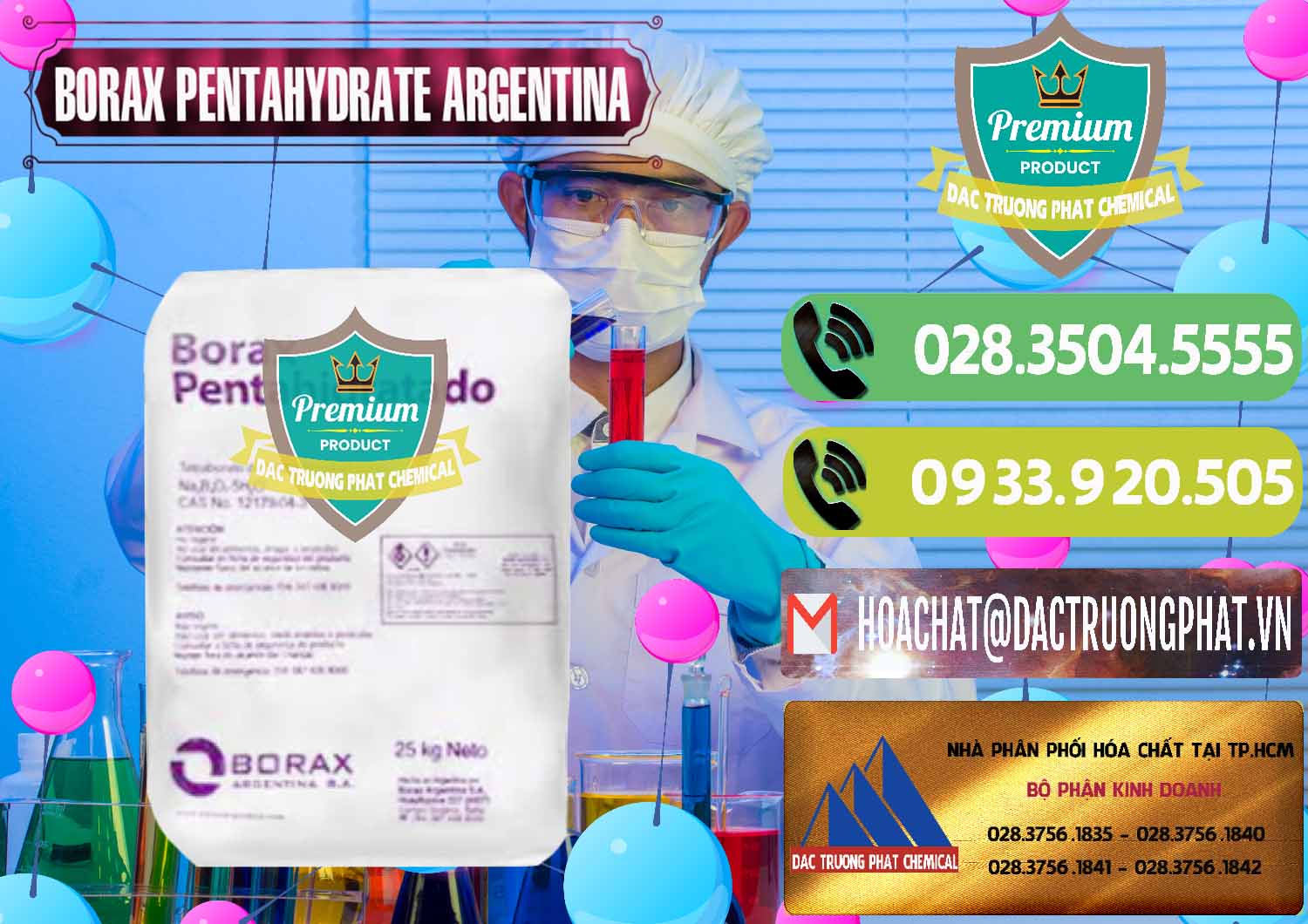 Đơn vị nhập khẩu & bán Borax Pentahydrate Argentina - 0447 - Kinh doanh _ phân phối hóa chất tại TP.HCM - hoachatmientay.vn