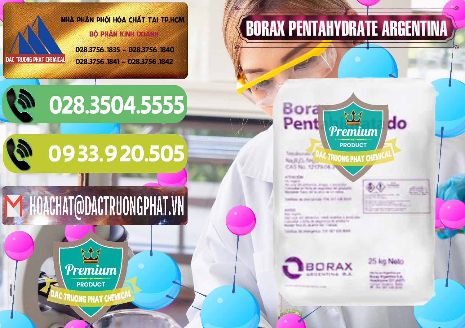Cty kinh doanh _ bán Borax Pentahydrate Argentina - 0447 - Nhà cung cấp và bán hóa chất tại TP.HCM - hoachatmientay.vn