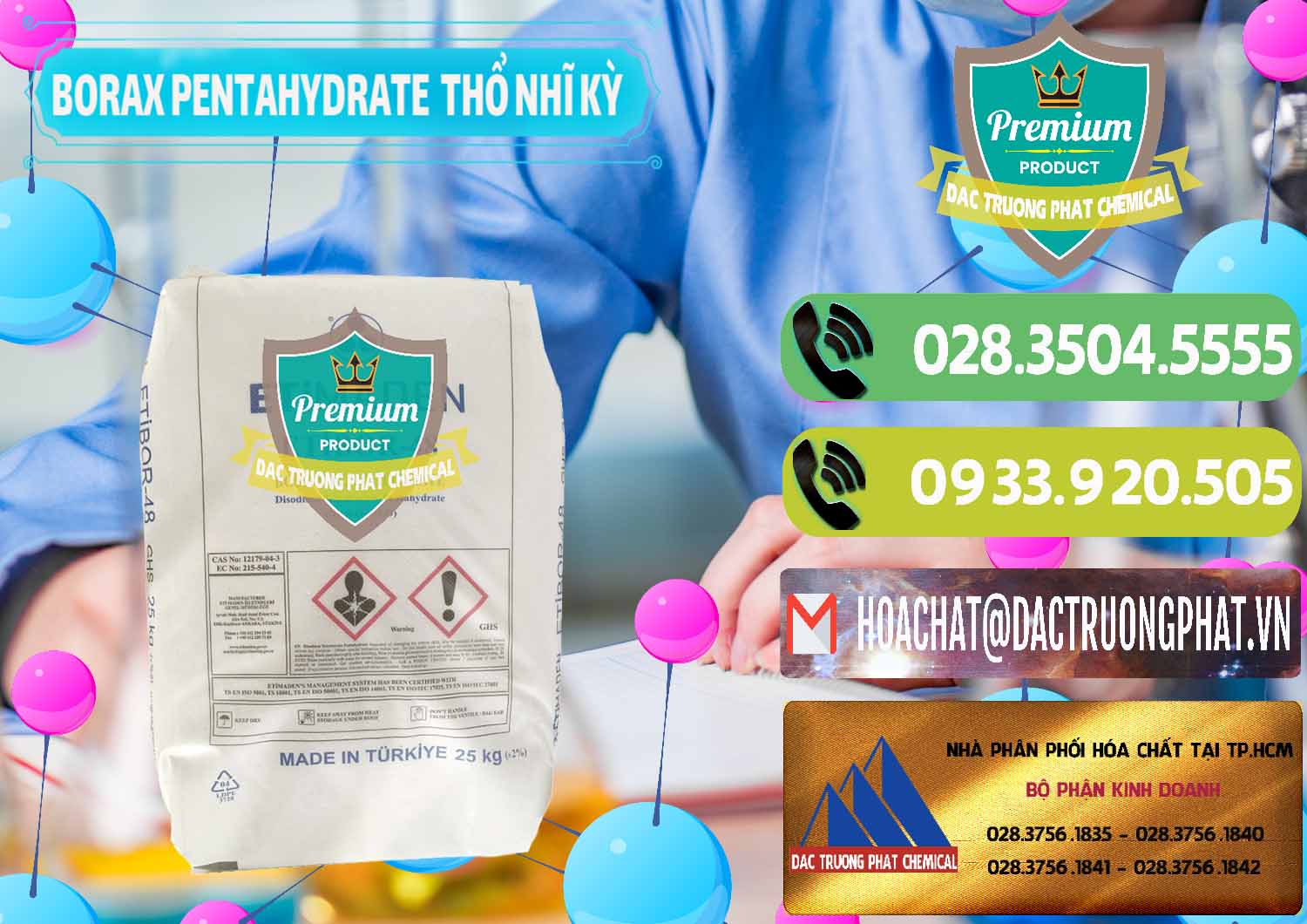 Cty chuyên bán và cung ứng Borax Pentahydrate Thổ Nhĩ Kỳ Turkey - 0431 - Cty bán ( cung cấp ) hóa chất tại TP.HCM - hoachatmientay.vn