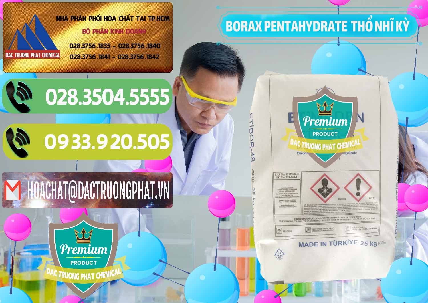 Nơi cung ứng và bán Borax Pentahydrate Thổ Nhĩ Kỳ Turkey - 0431 - Nơi cung cấp ( bán ) hóa chất tại TP.HCM - hoachatmientay.vn