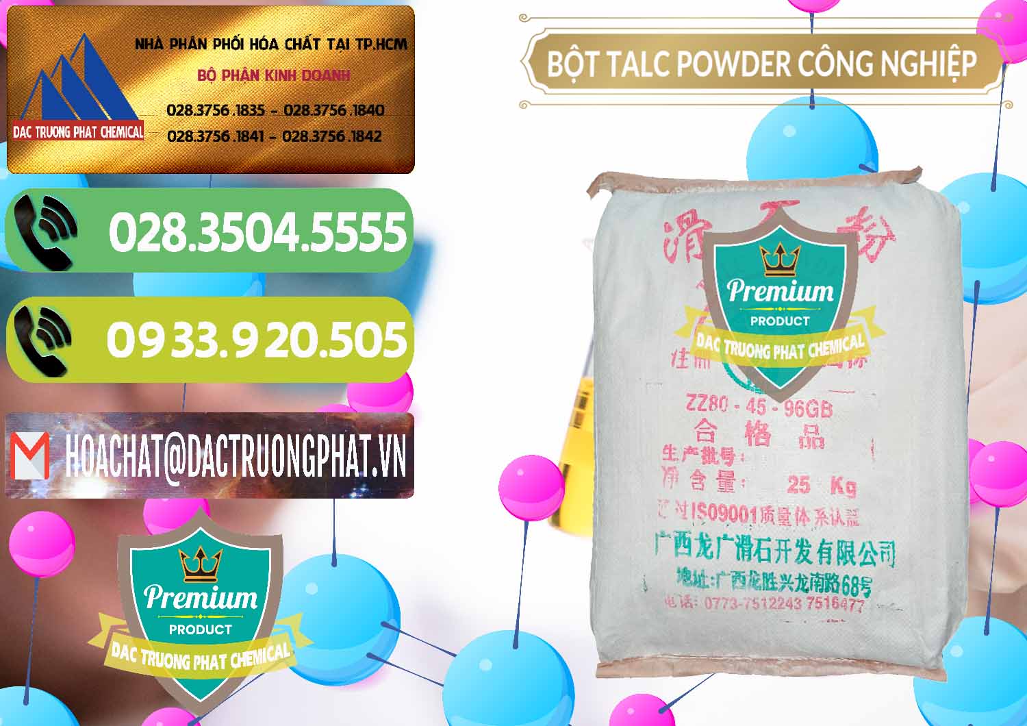 Công ty chuyên cung ứng ( bán ) Bột Talc Powder Công Nghiệp Trung Quốc China - 0037 - Chuyên cung cấp - nhập khẩu hóa chất tại TP.HCM - hoachatmientay.vn