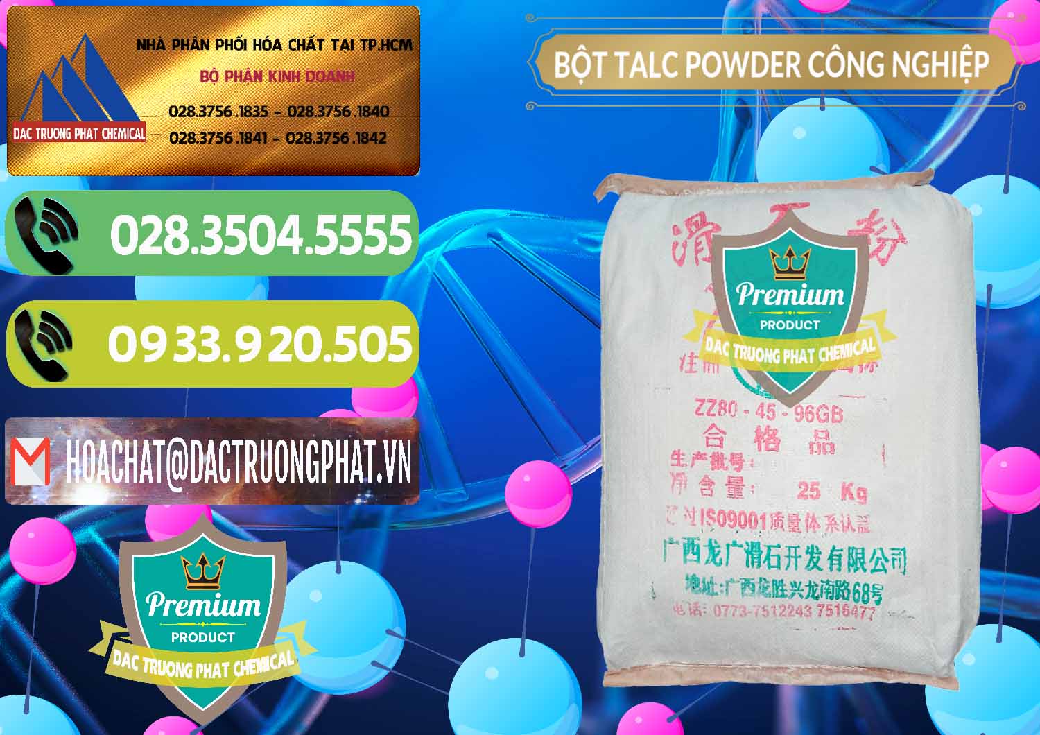 Nơi bán & cung ứng Bột Talc Powder Công Nghiệp Trung Quốc China - 0037 - Đơn vị cung cấp ( kinh doanh ) hóa chất tại TP.HCM - hoachatmientay.vn