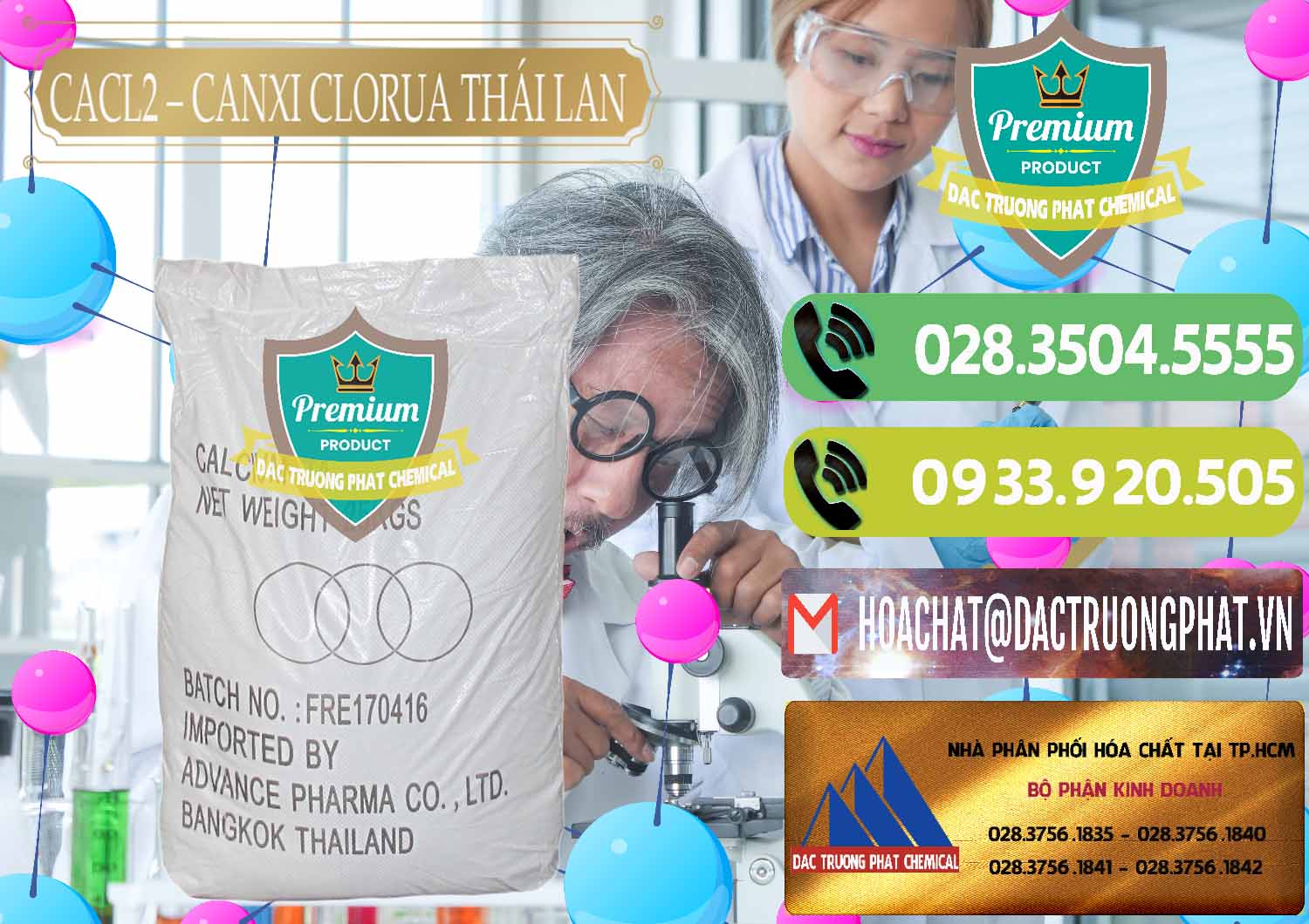Đơn vị chuyên cung ứng ( bán ) CaCl2 – Canxi Clorua 96% Thái Lan - 0042 - Cung cấp và kinh doanh hóa chất tại TP.HCM - hoachatmientay.vn