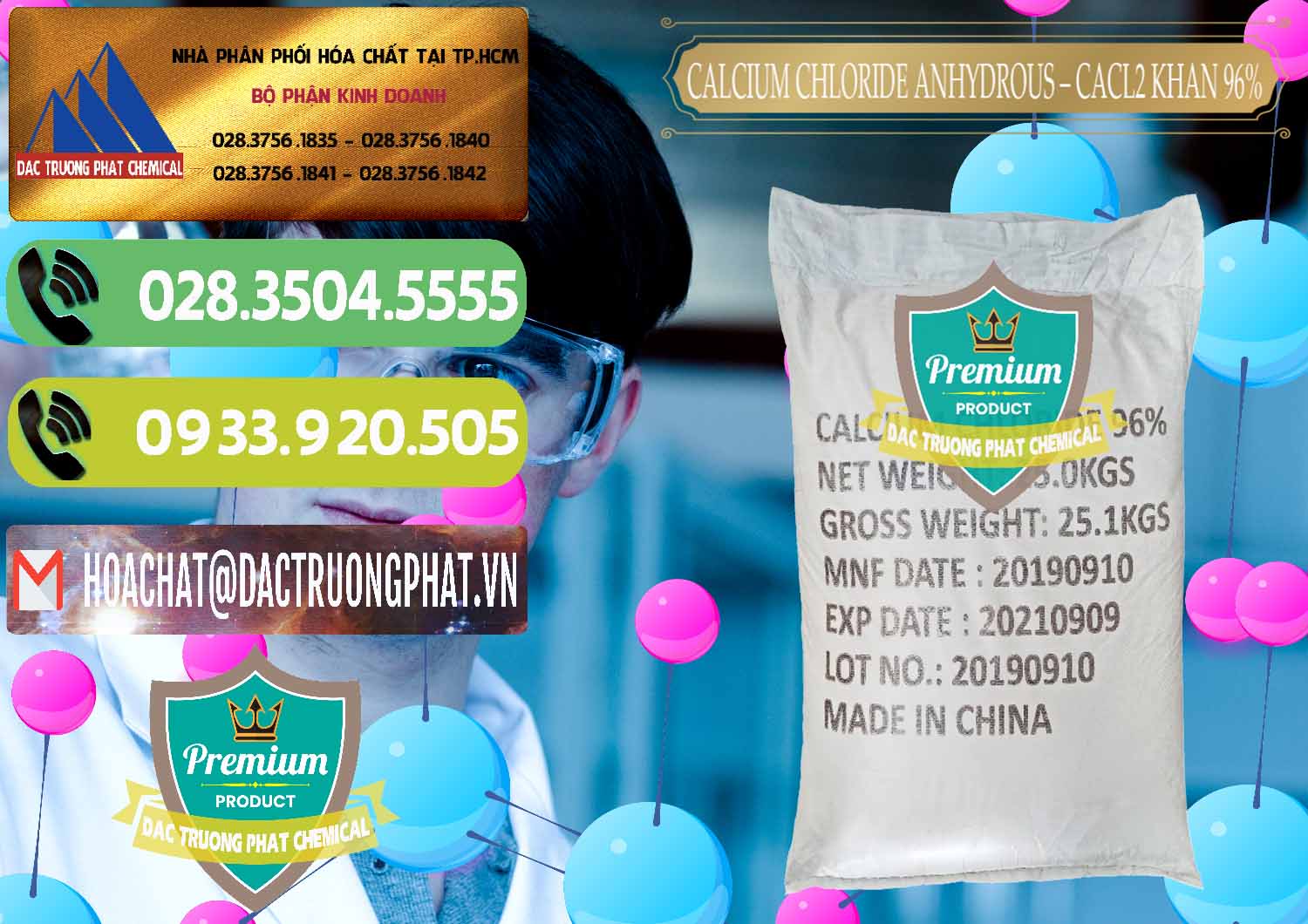 Đơn vị bán & cung ứng CaCl2 – Canxi Clorua Anhydrous Khan 96% Trung Quốc China - 0043 - Phân phối - kinh doanh hóa chất tại TP.HCM - hoachatmientay.vn