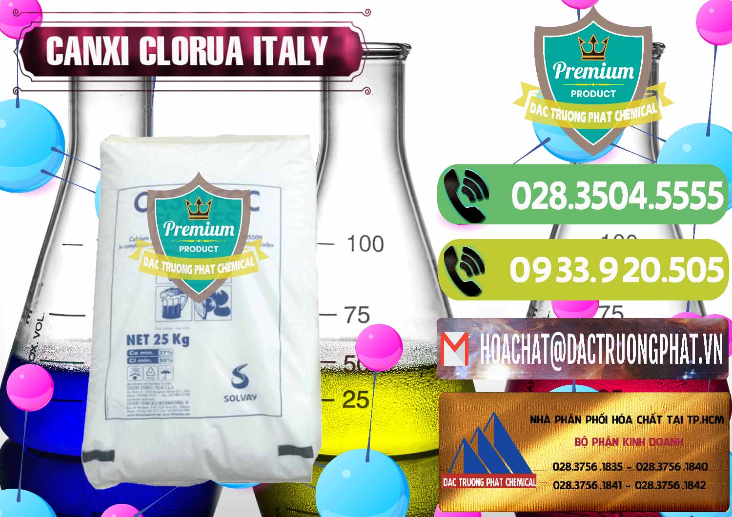 Đơn vị bán - cung ứng CaCl2 – Canxi Clorua Food Grade Ý Italy - 0435 - Đơn vị cung ứng ( phân phối ) hóa chất tại TP.HCM - hoachatmientay.vn