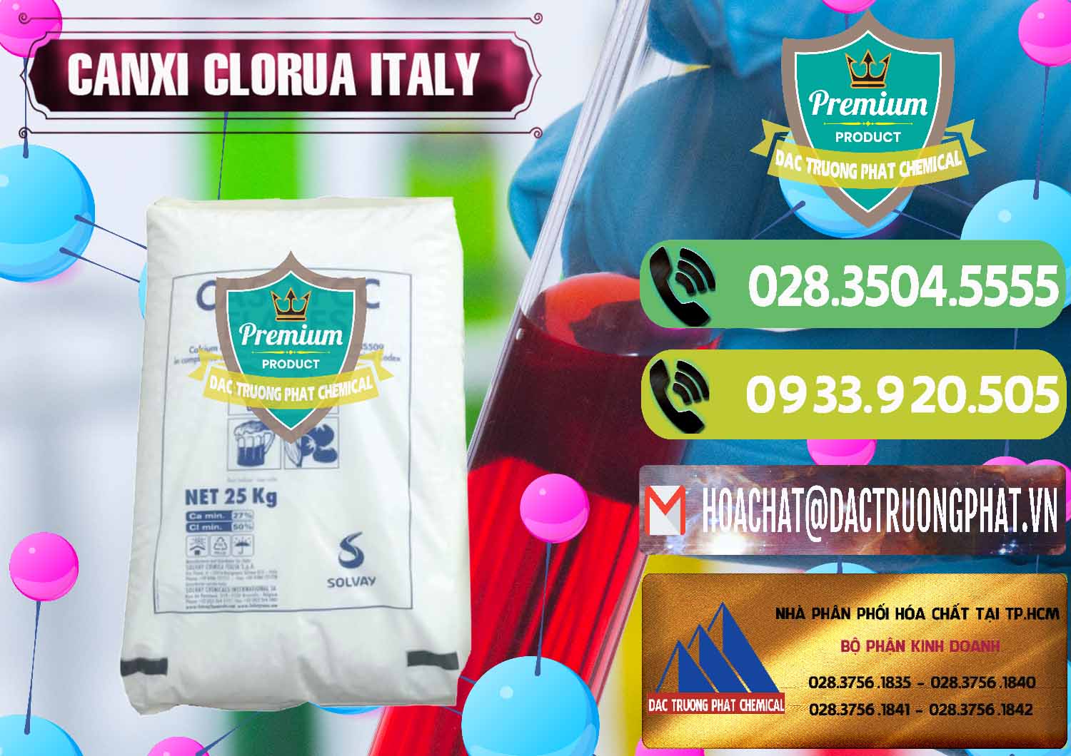 Công ty bán & phân phối CaCl2 – Canxi Clorua Food Grade Ý Italy - 0435 - Đơn vị cung cấp _ nhập khẩu hóa chất tại TP.HCM - hoachatmientay.vn