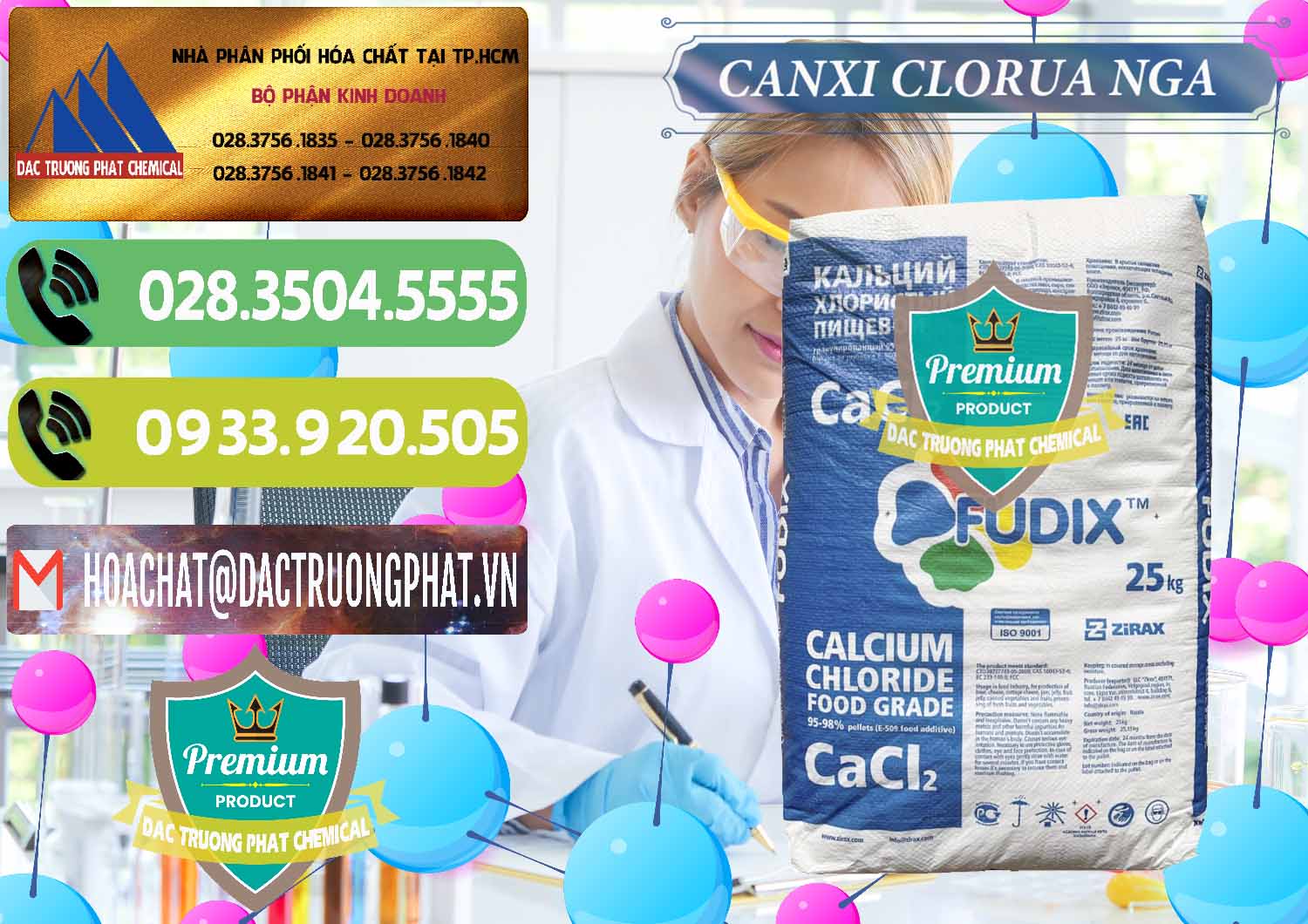 Đơn vị chuyên cung cấp & bán CaCl2 – Canxi Clorua Nga Russia - 0430 - Công ty cung cấp _ phân phối hóa chất tại TP.HCM - hoachatmientay.vn
