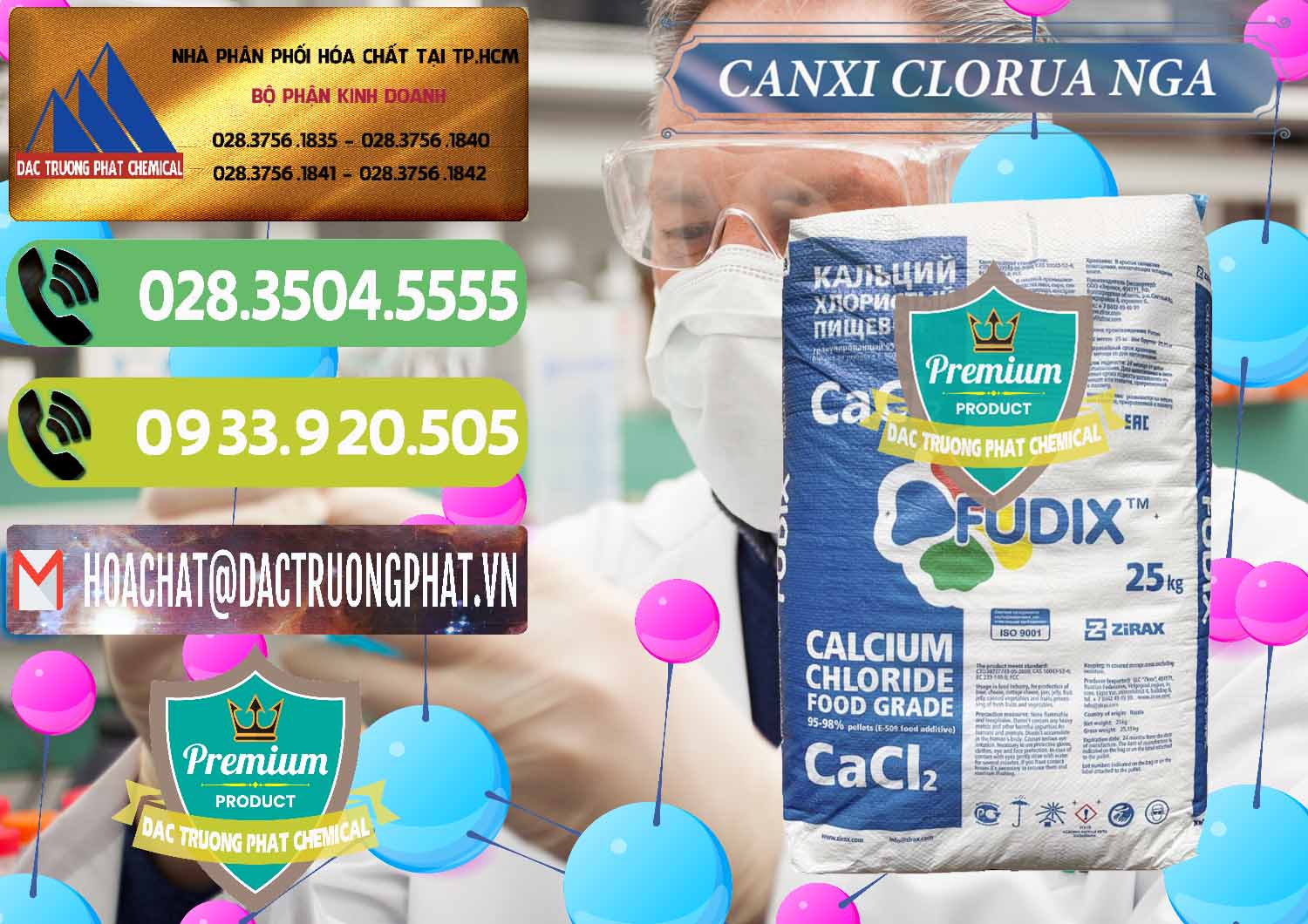 Nơi chuyên nhập khẩu và bán CaCl2 – Canxi Clorua Nga Russia - 0430 - Kinh doanh - phân phối hóa chất tại TP.HCM - hoachatmientay.vn