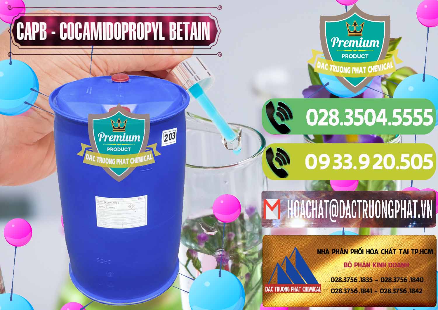 Bán _ cung ứng Cocamidopropyl Betaine - CAPB Tego Indonesia - 0327 - Đơn vị cung cấp & phân phối hóa chất tại TP.HCM - hoachatmientay.vn