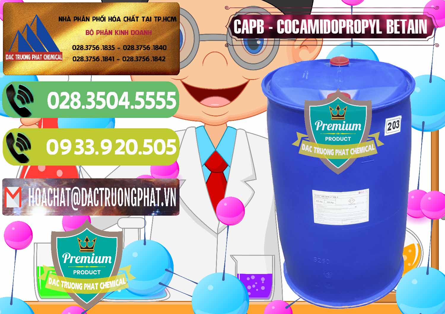 Công ty chuyên bán và cung cấp Cocamidopropyl Betaine - CAPB Tego Indonesia - 0327 - Cty bán & phân phối hóa chất tại TP.HCM - hoachatmientay.vn