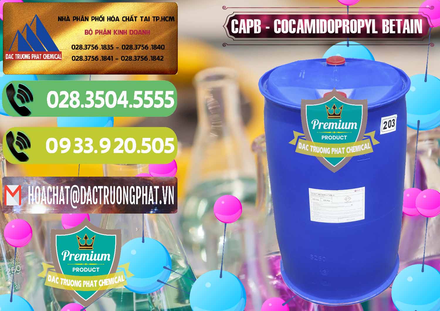 Đơn vị bán và cung ứng Cocamidopropyl Betaine - CAPB Tego Indonesia - 0327 - Công ty chuyên nhập khẩu _ cung cấp hóa chất tại TP.HCM - hoachatmientay.vn