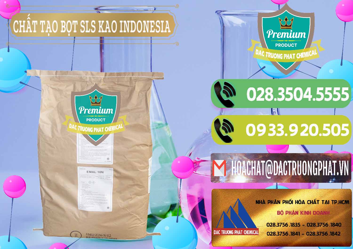 Đơn vị bán & cung ứng Chất Tạo Bọt SLS - Sodium Lauryl Sulfate EMAL 10N KAO Indonesia - 0047 - Công ty nhập khẩu & phân phối hóa chất tại TP.HCM - hoachatmientay.vn