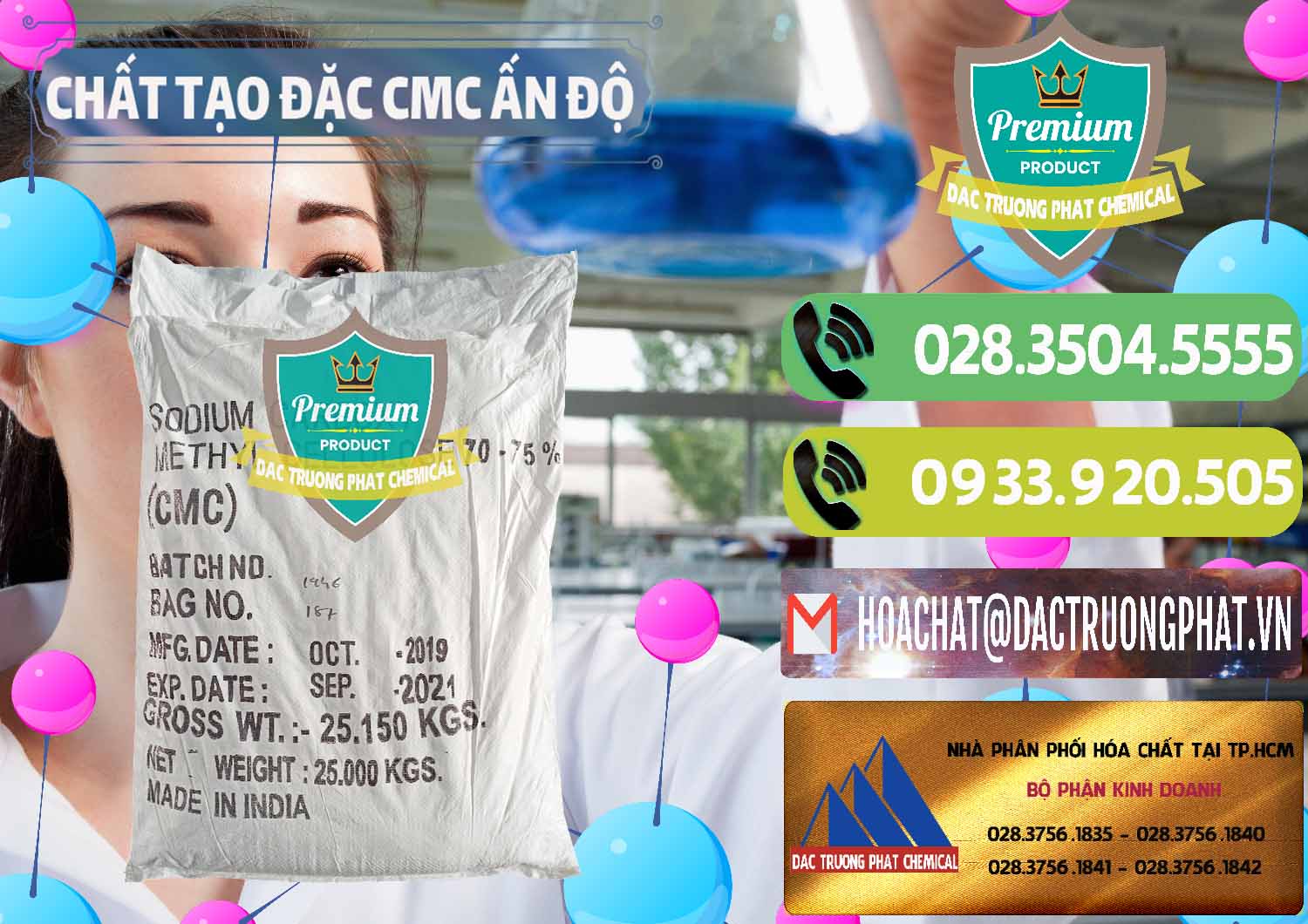 Nơi chuyên bán _ cung ứng Chất Tạo Đặc CMC - Carboxyl Methyl Cellulose Ấn Độ India - 0044 - Đơn vị chuyên phân phối & cung ứng hóa chất tại TP.HCM - hoachatmientay.vn