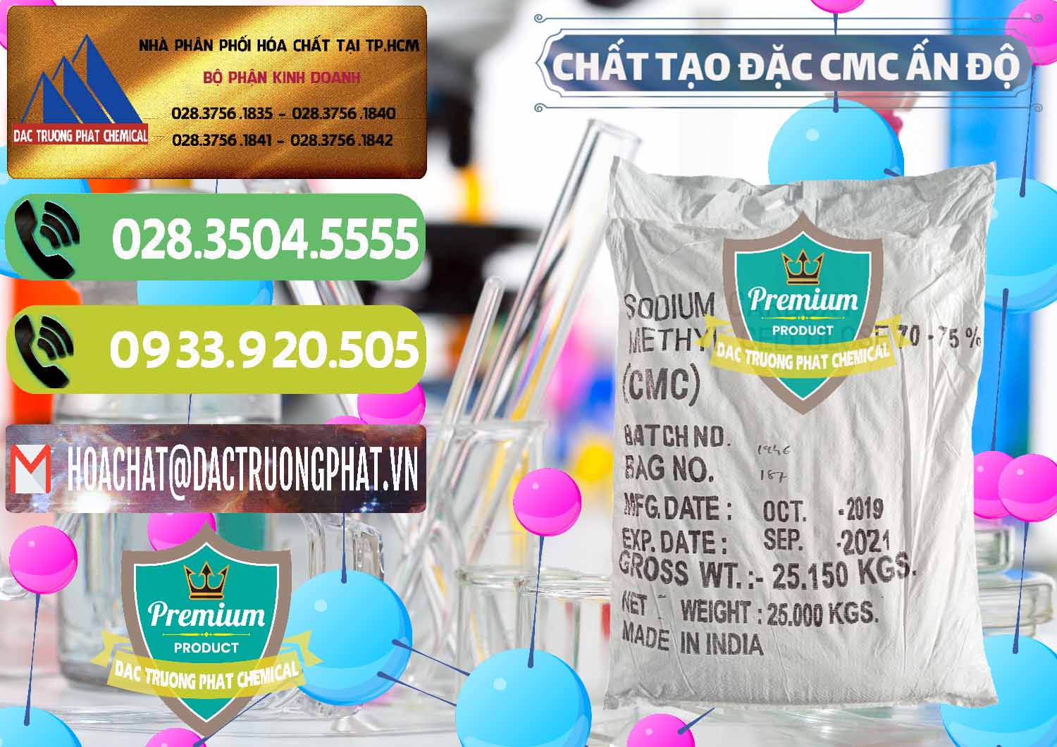 Đơn vị phân phối ( bán ) Chất Tạo Đặc CMC - Carboxyl Methyl Cellulose Ấn Độ India - 0044 - Nơi chuyên phân phối & cung ứng hóa chất tại TP.HCM - hoachatmientay.vn