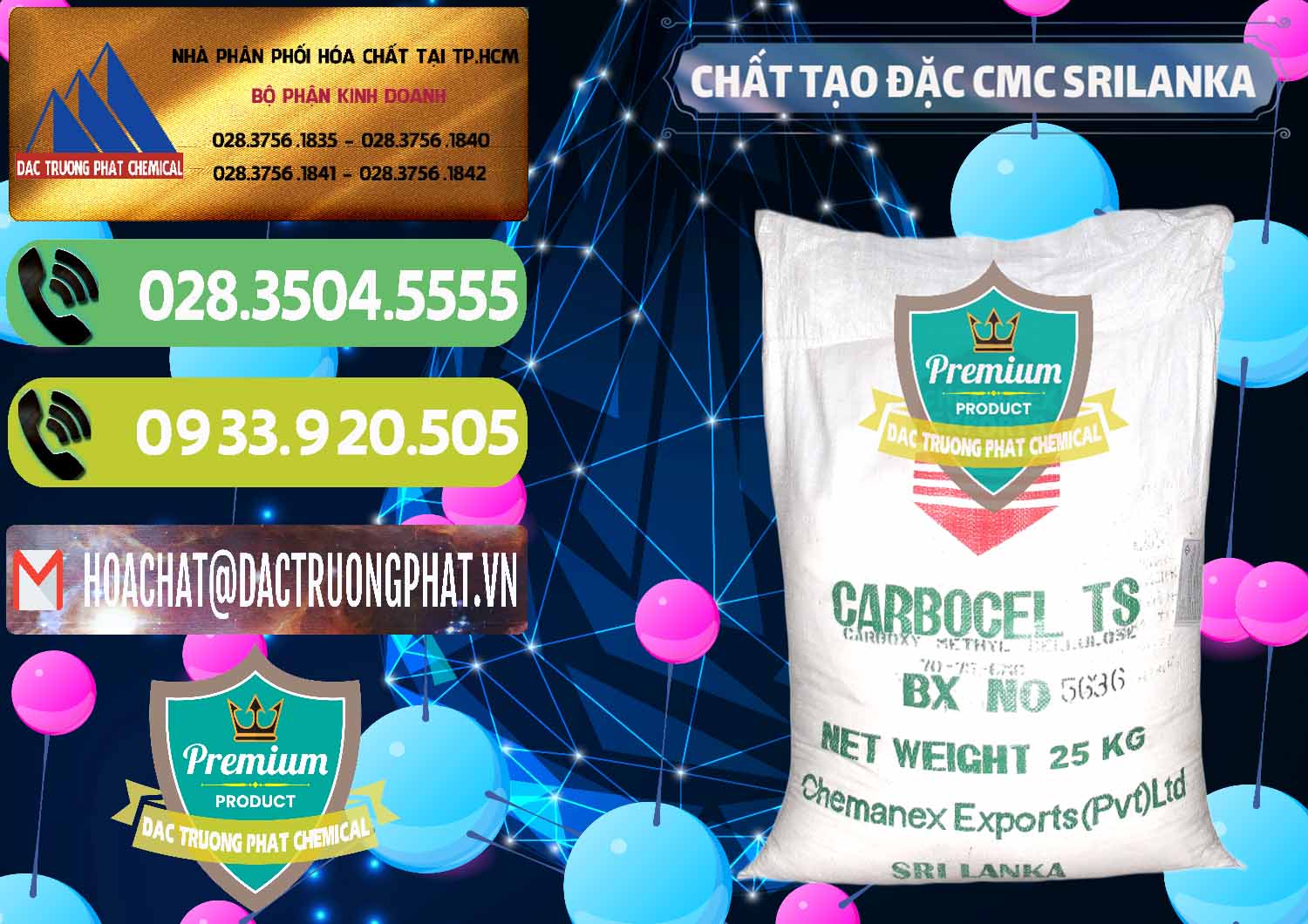 Đơn vị cung ứng và bán Chất Tạo Đặc CMC - Carboxyl Methyl Cellulose Srilanka - 0045 - Chuyên kinh doanh và cung cấp hóa chất tại TP.HCM - hoachatmientay.vn