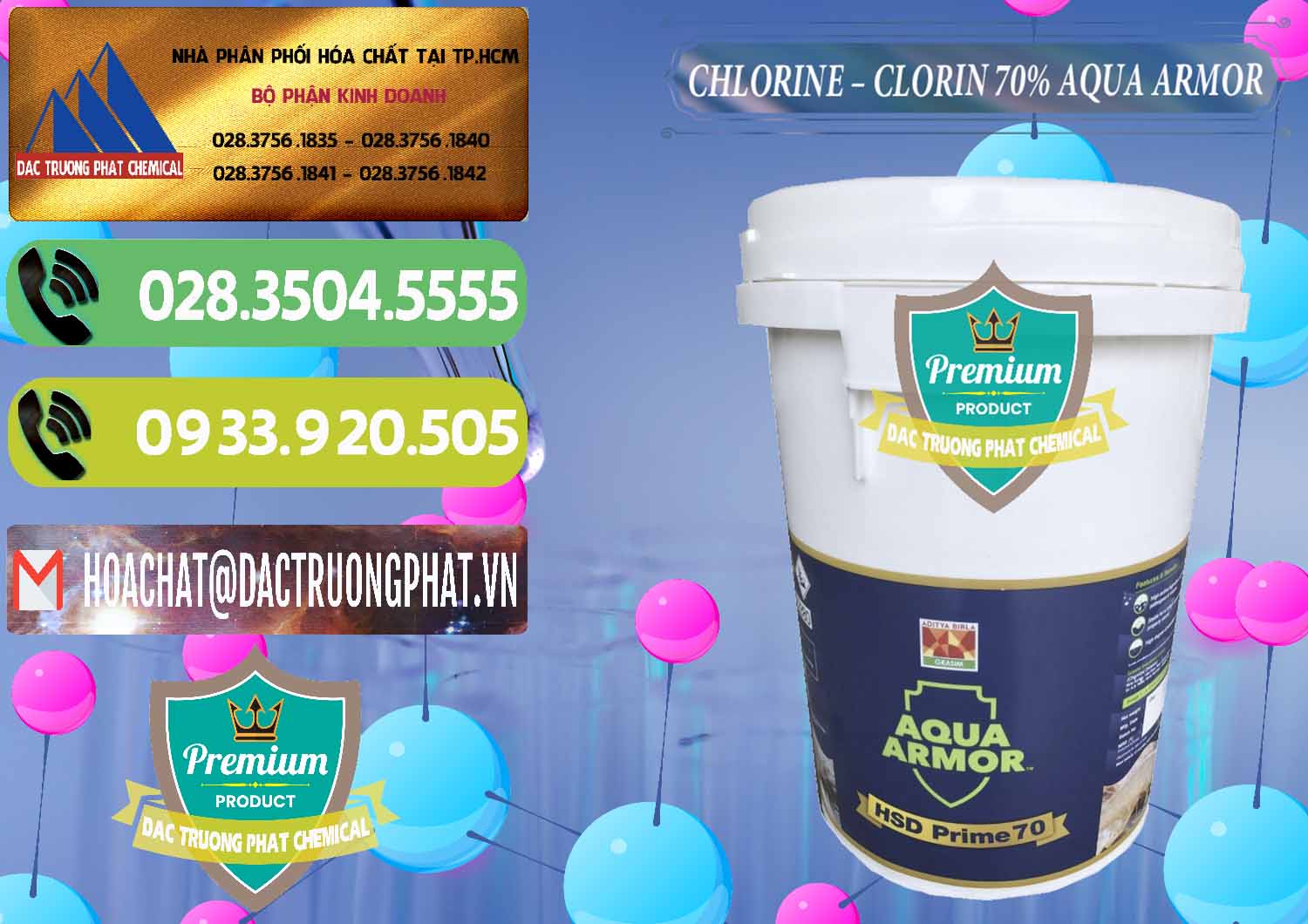 Công ty phân phối _ bán Chlorine – Clorin 70% Aqua Armor Aditya Birla Grasim Ấn Độ India - 0241 - Công ty cung cấp - nhập khẩu hóa chất tại TP.HCM - hoachatmientay.vn