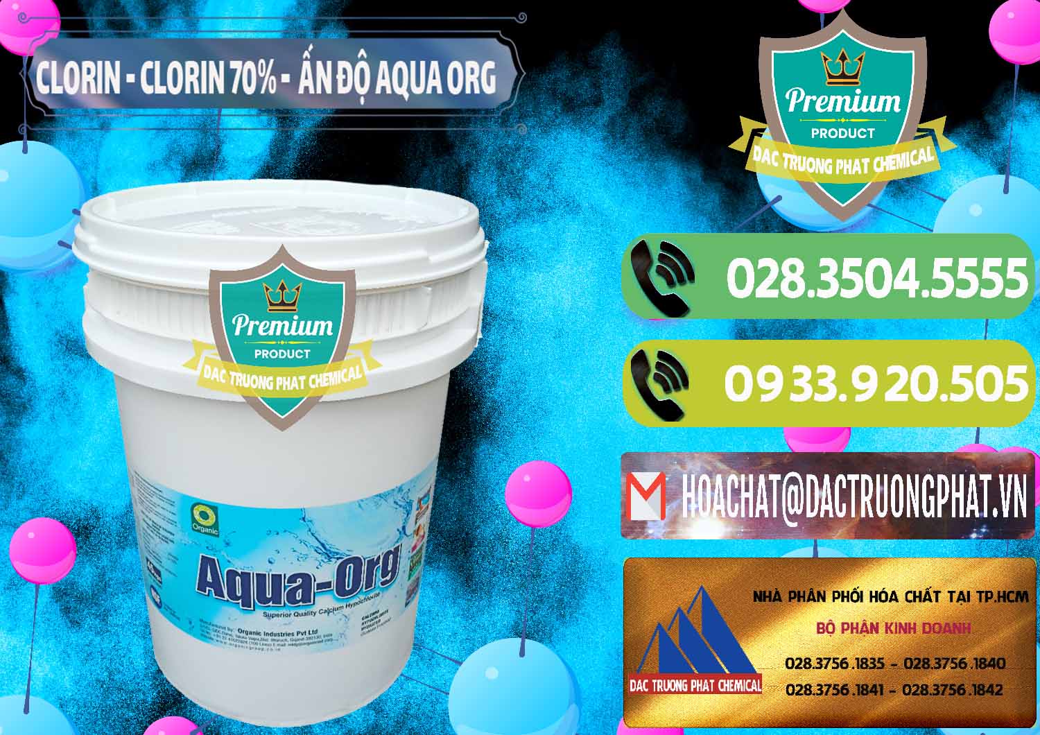 Đơn vị chuyên cung ứng ( bán ) Chlorine – Clorin Ấn Độ Aqua ORG Organic India - 0051 - Phân phối ( cung cấp ) hóa chất tại TP.HCM - hoachatmientay.vn