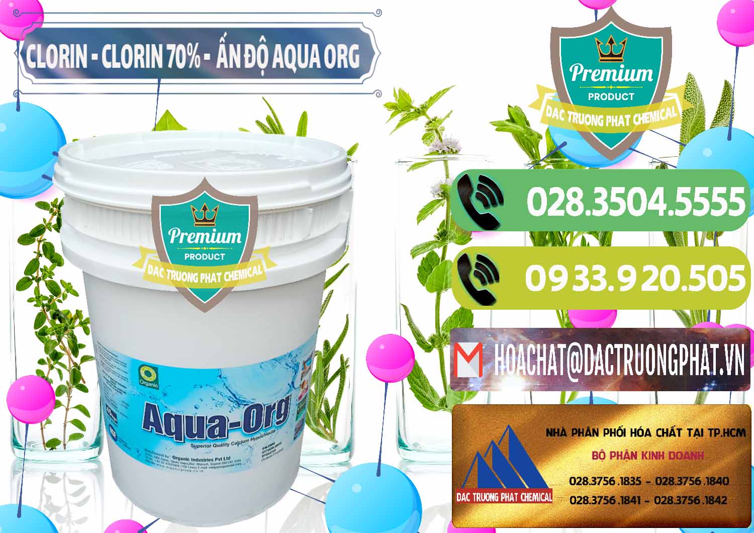 Đơn vị bán _ cung cấp Chlorine – Clorin Ấn Độ Aqua ORG Organic India - 0051 - Công ty nhập khẩu và cung cấp hóa chất tại TP.HCM - hoachatmientay.vn