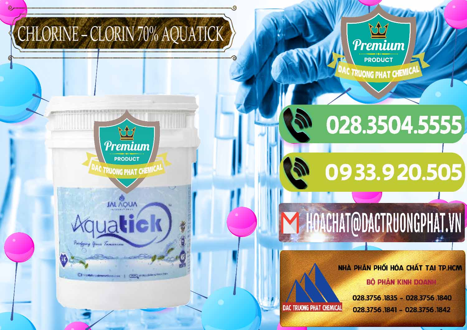 Đơn vị chuyên bán & cung ứng Chlorine – Clorin 70% Aquatick Thùng Cao Jal Aqua Ấn Độ India - 0237 - Nhập khẩu & cung cấp hóa chất tại TP.HCM - hoachatmientay.vn