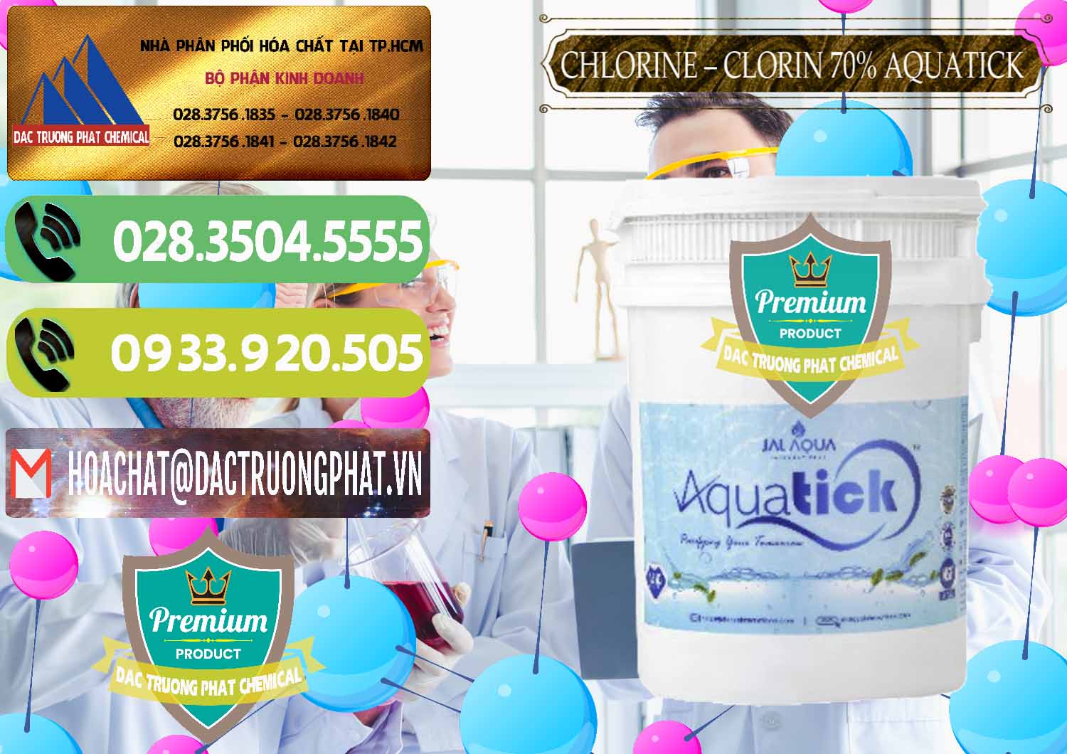 Công ty bán ( phân phối ) Chlorine – Clorin 70% Aquatick Thùng Cao Jal Aqua Ấn Độ India - 0237 - Công ty nhập khẩu và phân phối hóa chất tại TP.HCM - hoachatmientay.vn