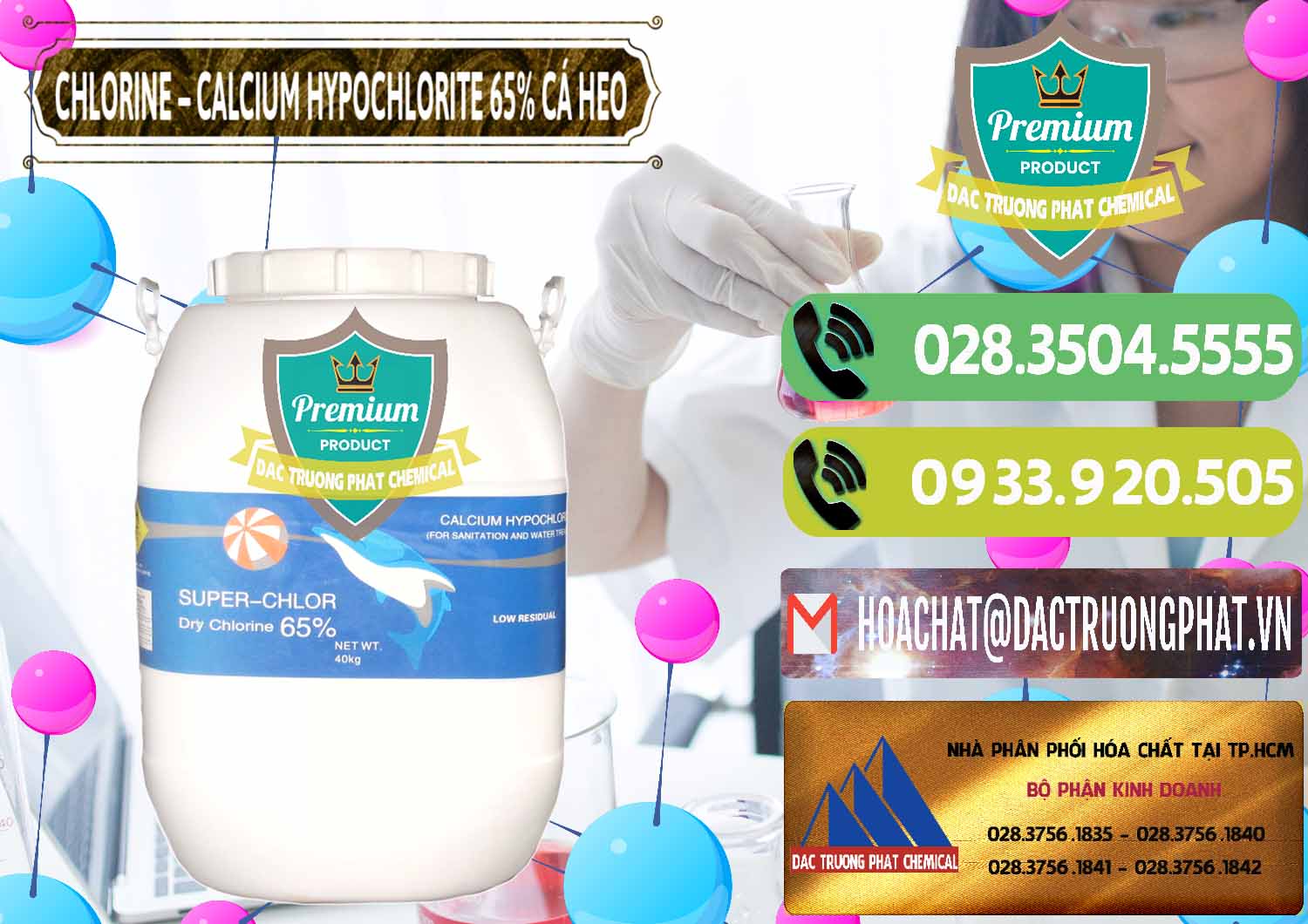 Cty chuyên kinh doanh ( bán ) Clorin - Chlorine Cá Heo 65% Trung Quốc China - 0053 - Nhà phân phối & cung ứng hóa chất tại TP.HCM - hoachatmientay.vn