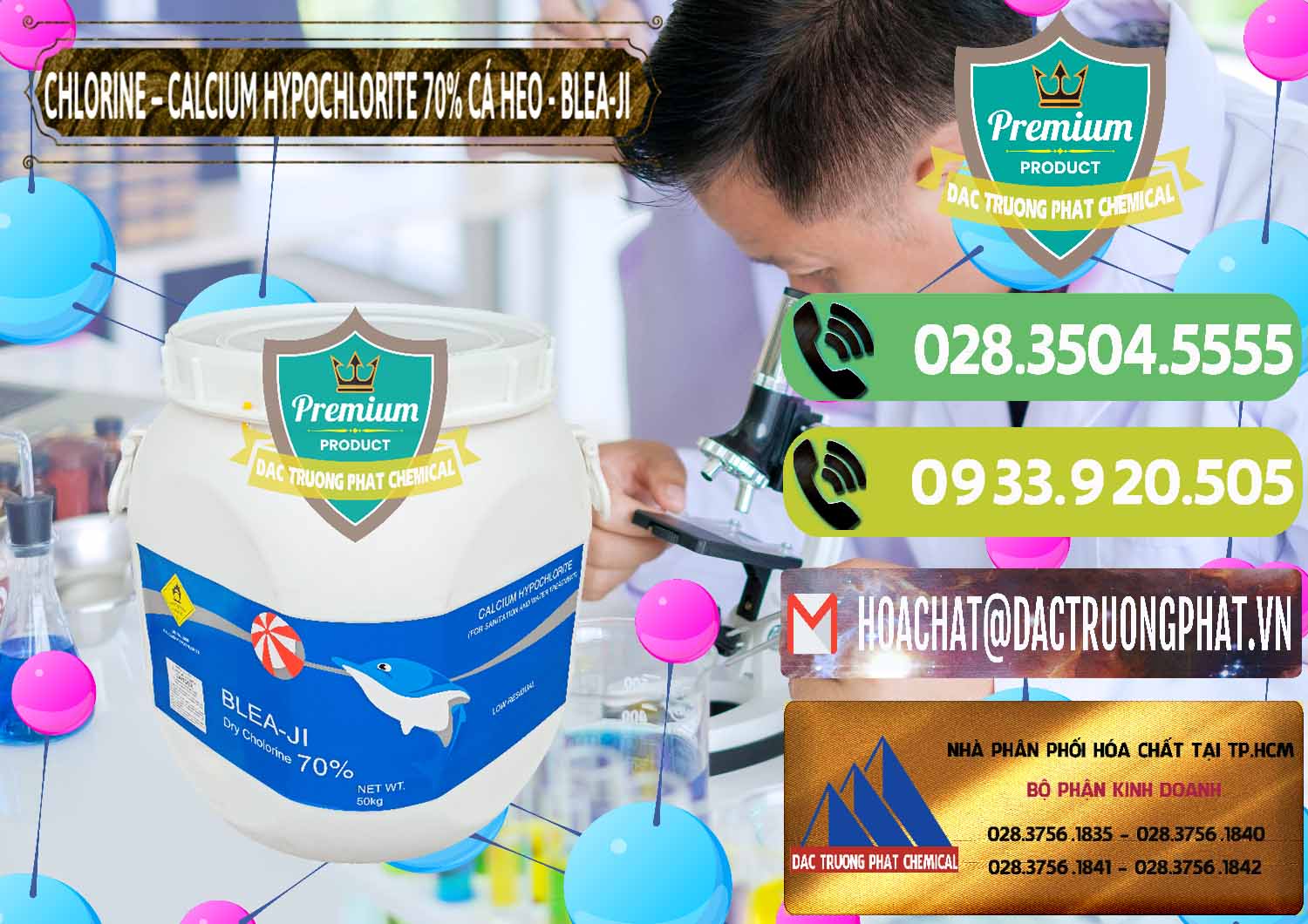 Chuyên bán và cung cấp Clorin - Chlorine Cá Heo 70% Blea-Ji Trung Quốc China - 0056 - Chuyên phân phối & cung ứng hóa chất tại TP.HCM - hoachatmientay.vn