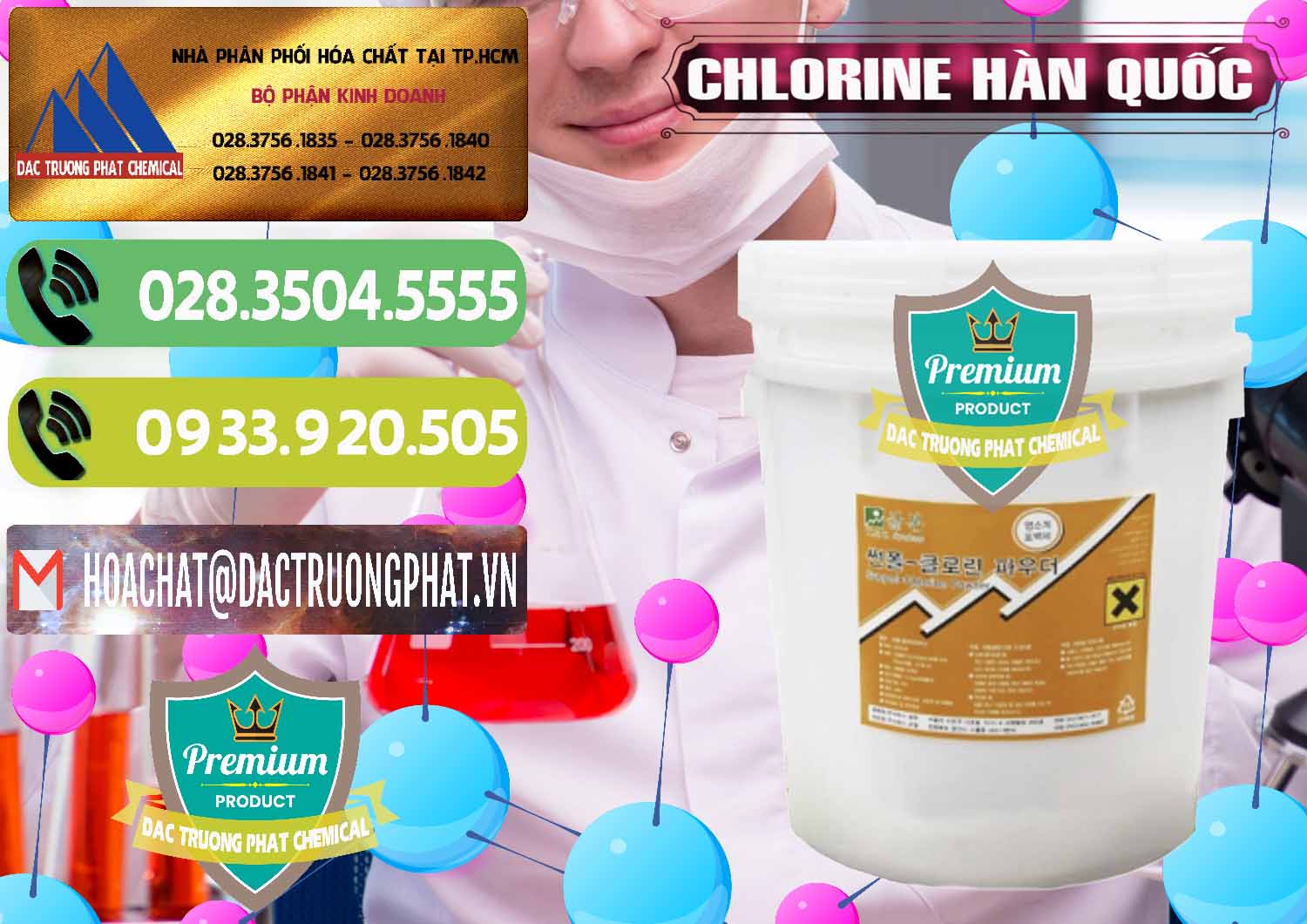 Công ty cung ứng & bán Chlorine – Clorin 70% Hàn Quốc Korea - 0345 - Bán _ cung cấp hóa chất tại TP.HCM - hoachatmientay.vn