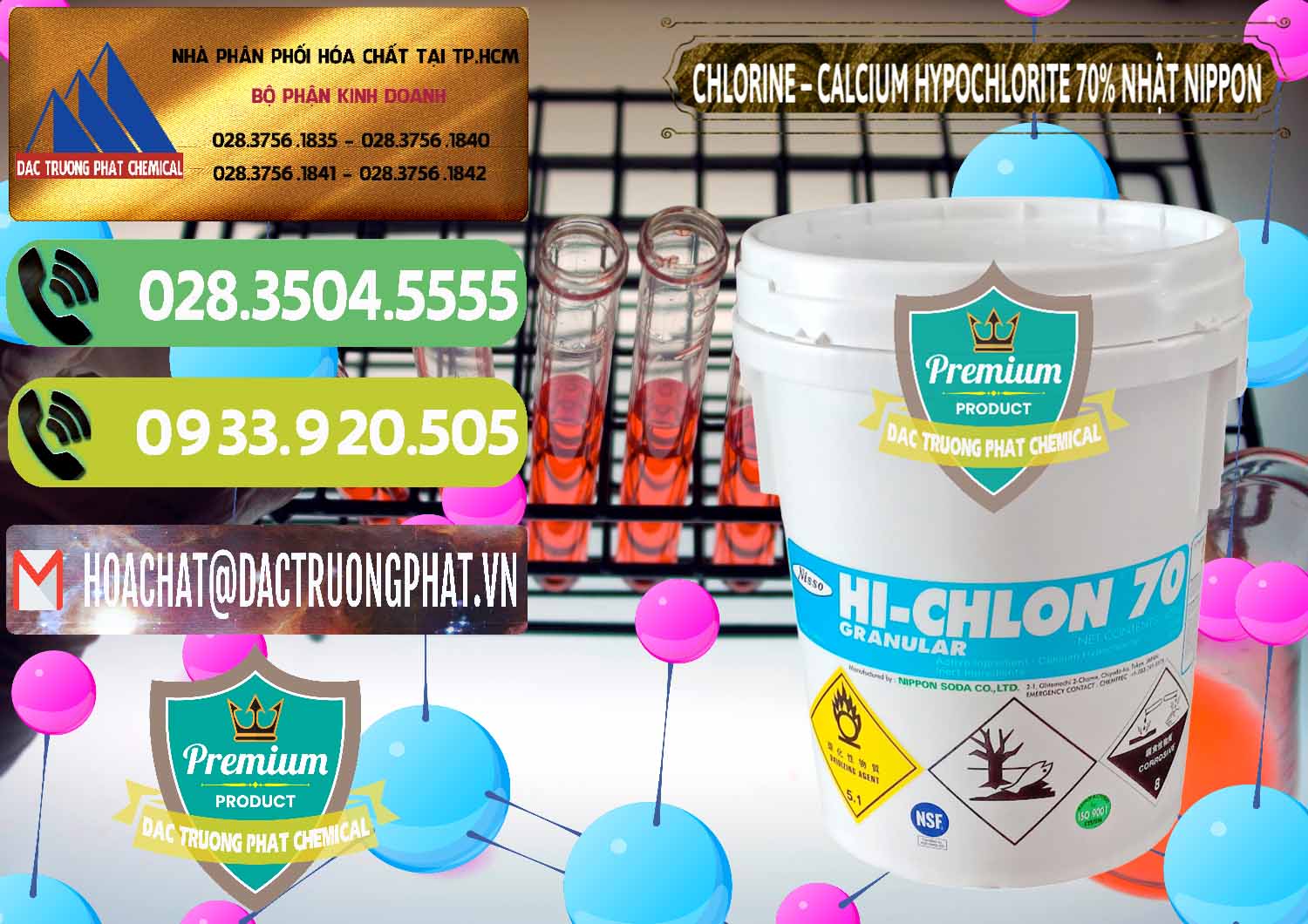 Công ty phân phối & bán Clorin – Chlorine 70% Nippon Soda Nhật Bản Japan - 0055 - Nhà phân phối và kinh doanh hóa chất tại TP.HCM - hoachatmientay.vn