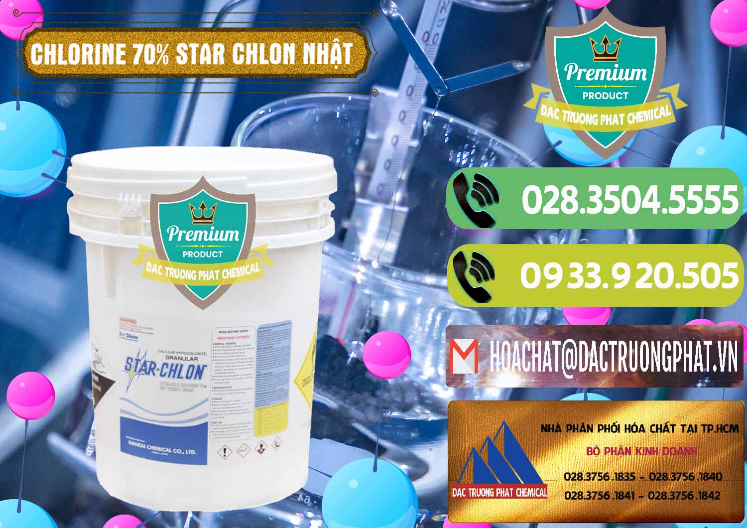 Kinh doanh & bán Clorin – Chlorine 70% Star Chlon Nhật Bản Japan - 0243 - Cty cung cấp ( phân phối ) hóa chất tại TP.HCM - hoachatmientay.vn