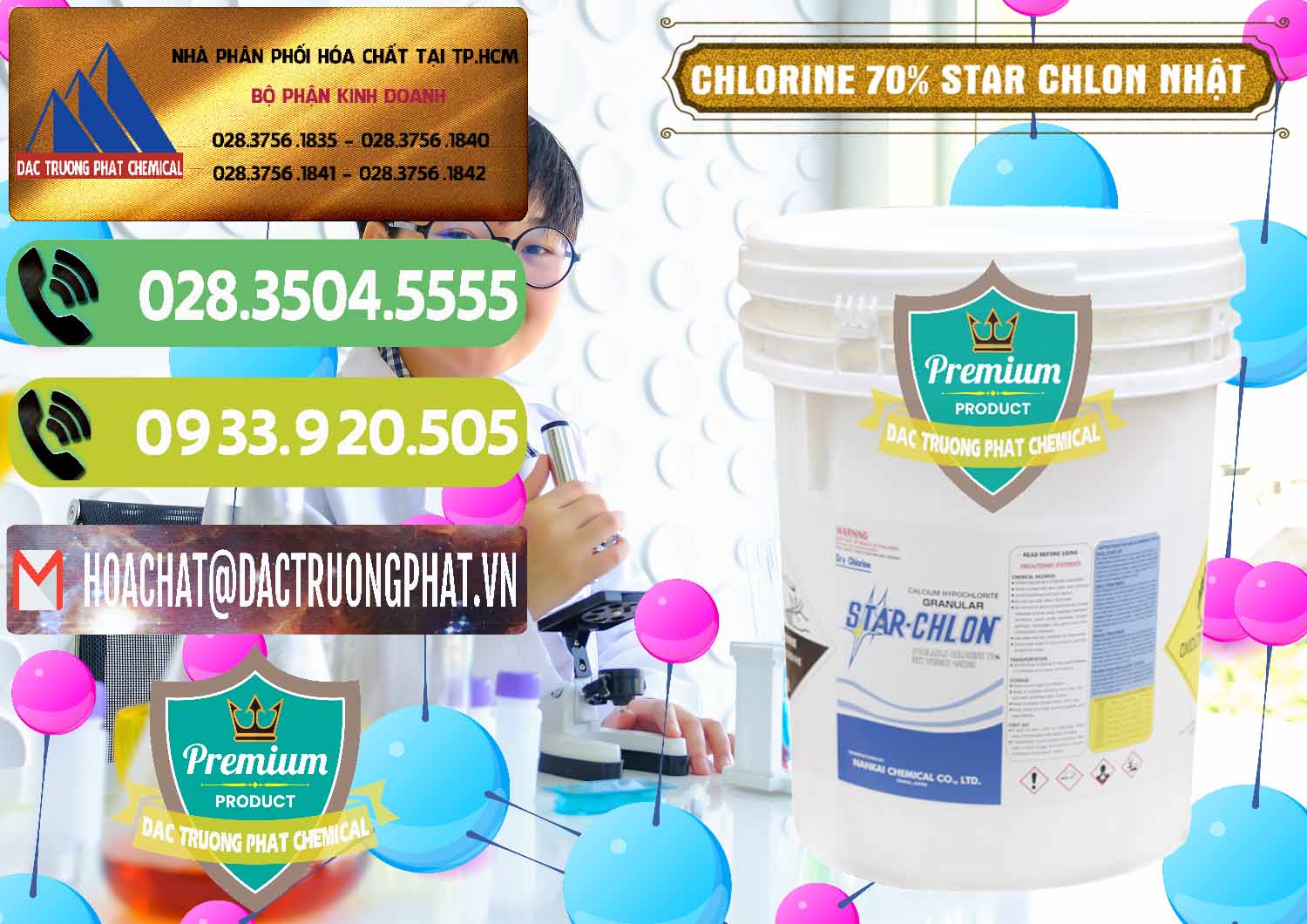 Đơn vị phân phối & bán Clorin – Chlorine 70% Star Chlon Nhật Bản Japan - 0243 - Nhà cung cấp _ kinh doanh hóa chất tại TP.HCM - hoachatmientay.vn